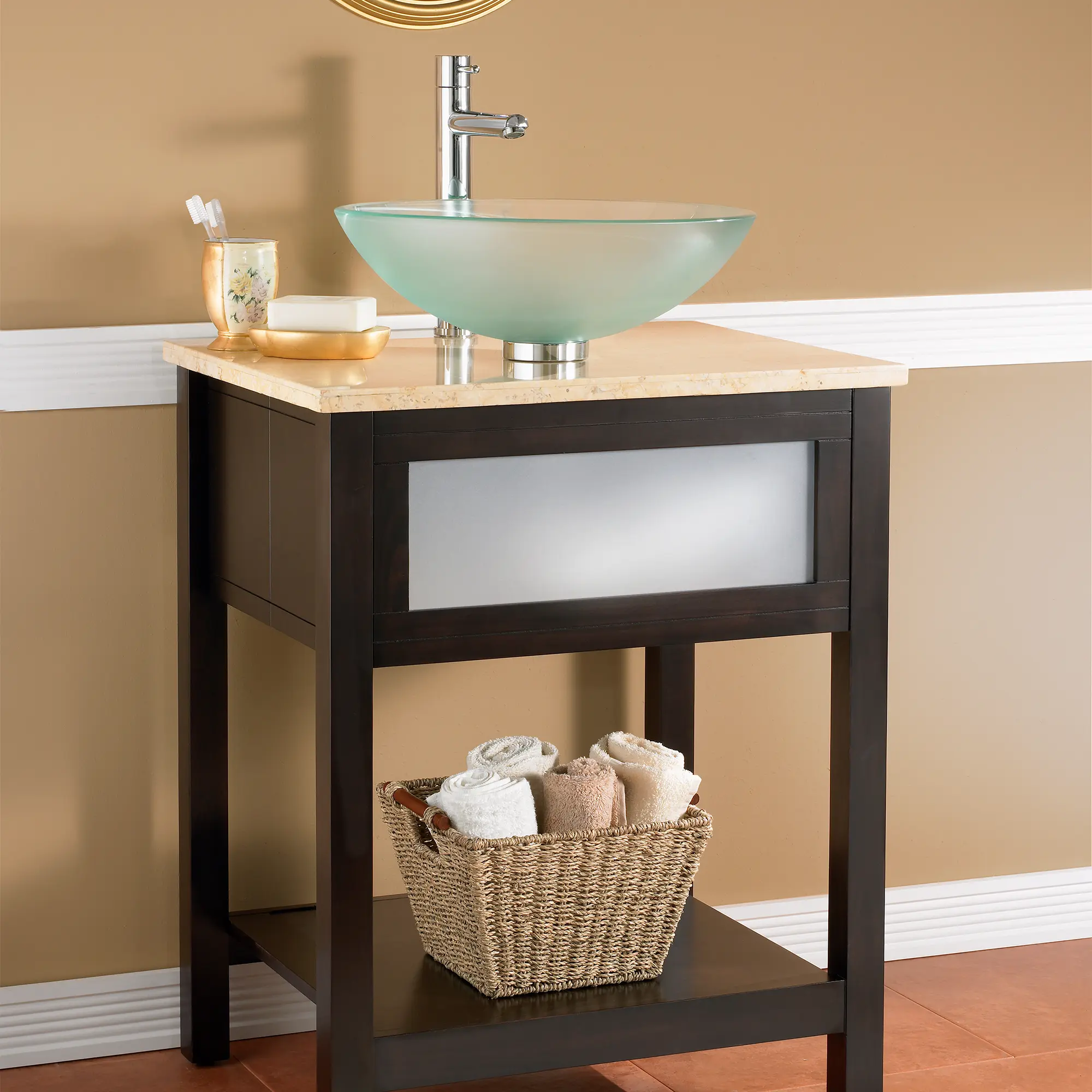 Dorian Glass Vessel Sink - Image 9