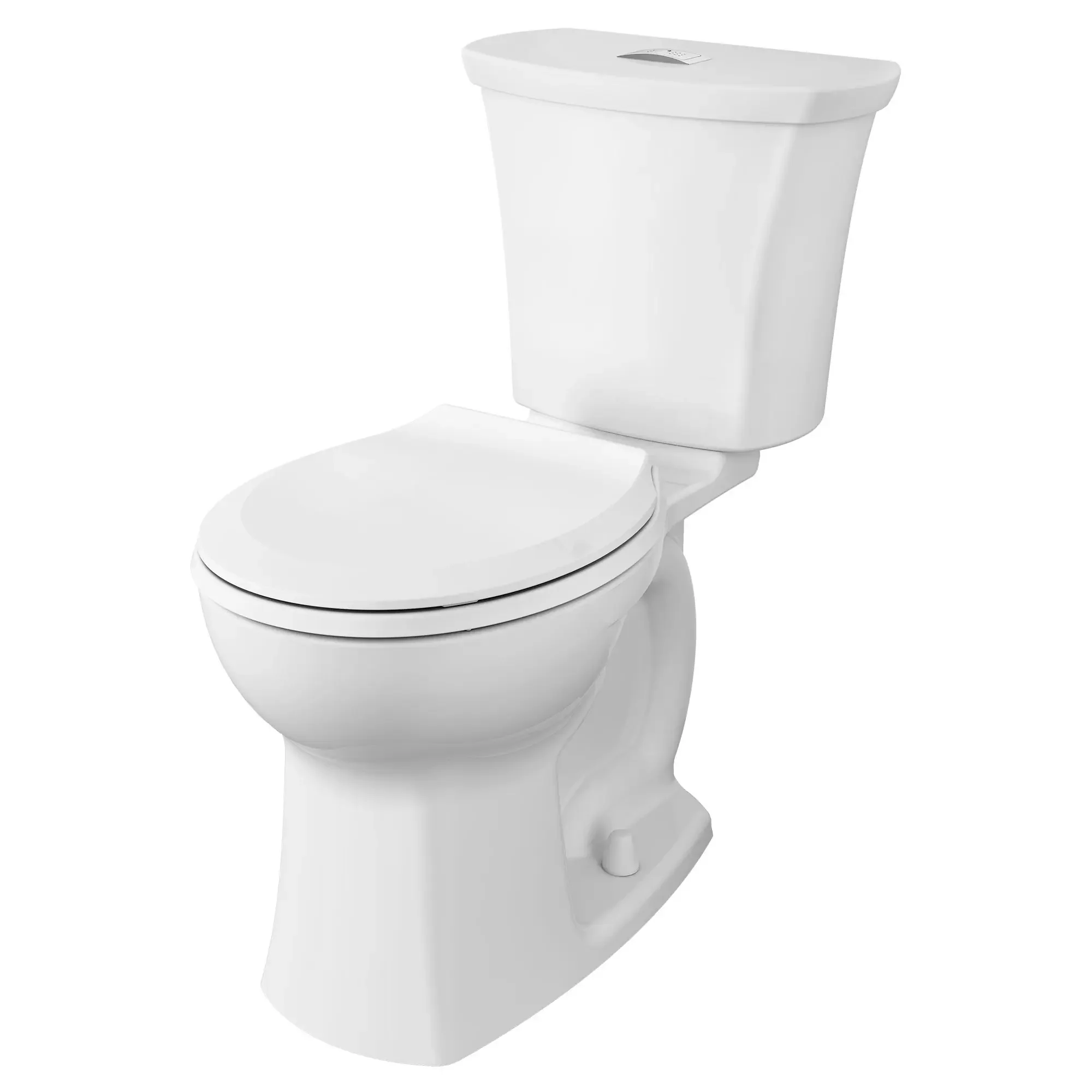 Edgemere 1.6 GPF/6.0 LPF 1.1 GPF/4.1 LPF Dual Flush 16-1/2-in. Round-Front Toilet with Seat - Image 3