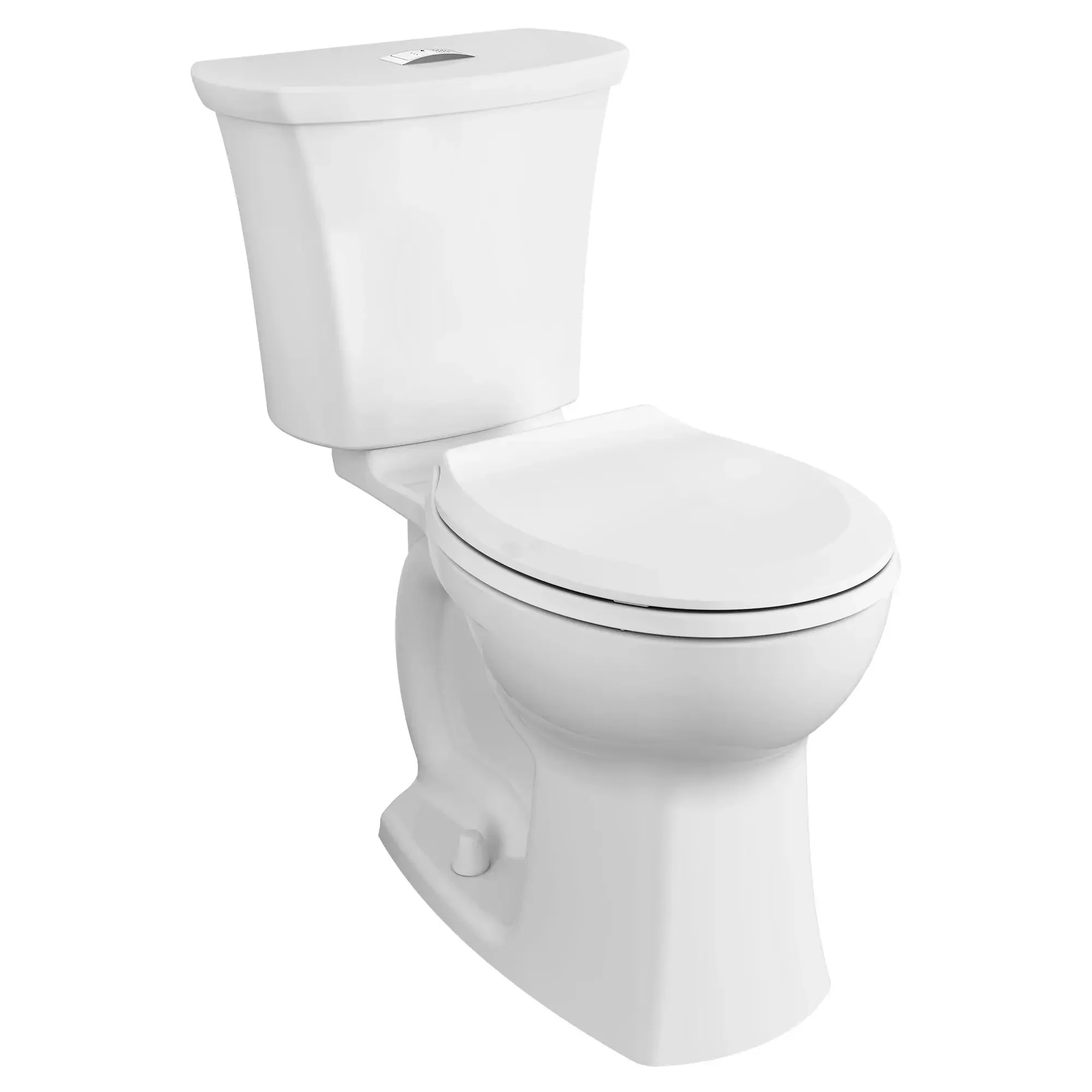 Edgemere 1.6 GPF/6.0 LPF 1.1 GPF/4.1 LPF Dual Flush 16-1/2-in. Round-Front Toilet with Seat - Image 7