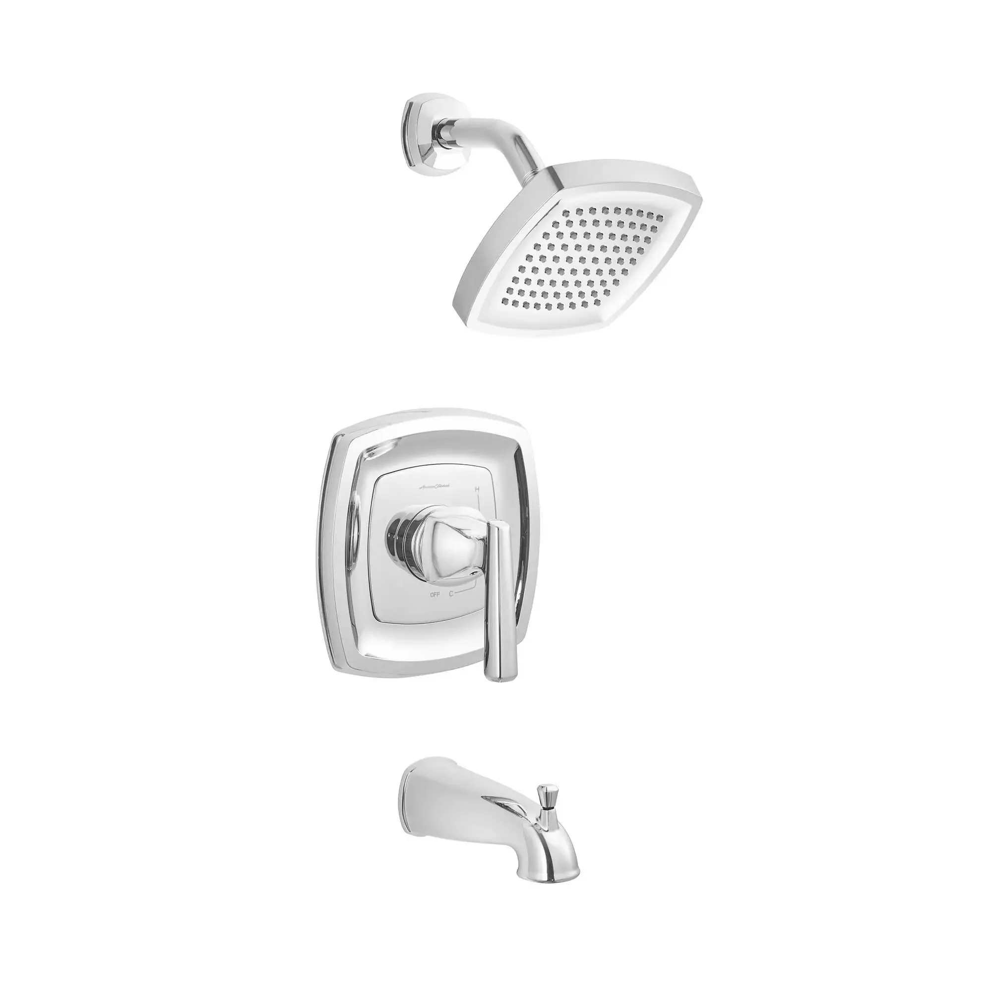 Edgemere 1.8 GPM Tub and Shower Trim Kit with Lever Handle - Image 6