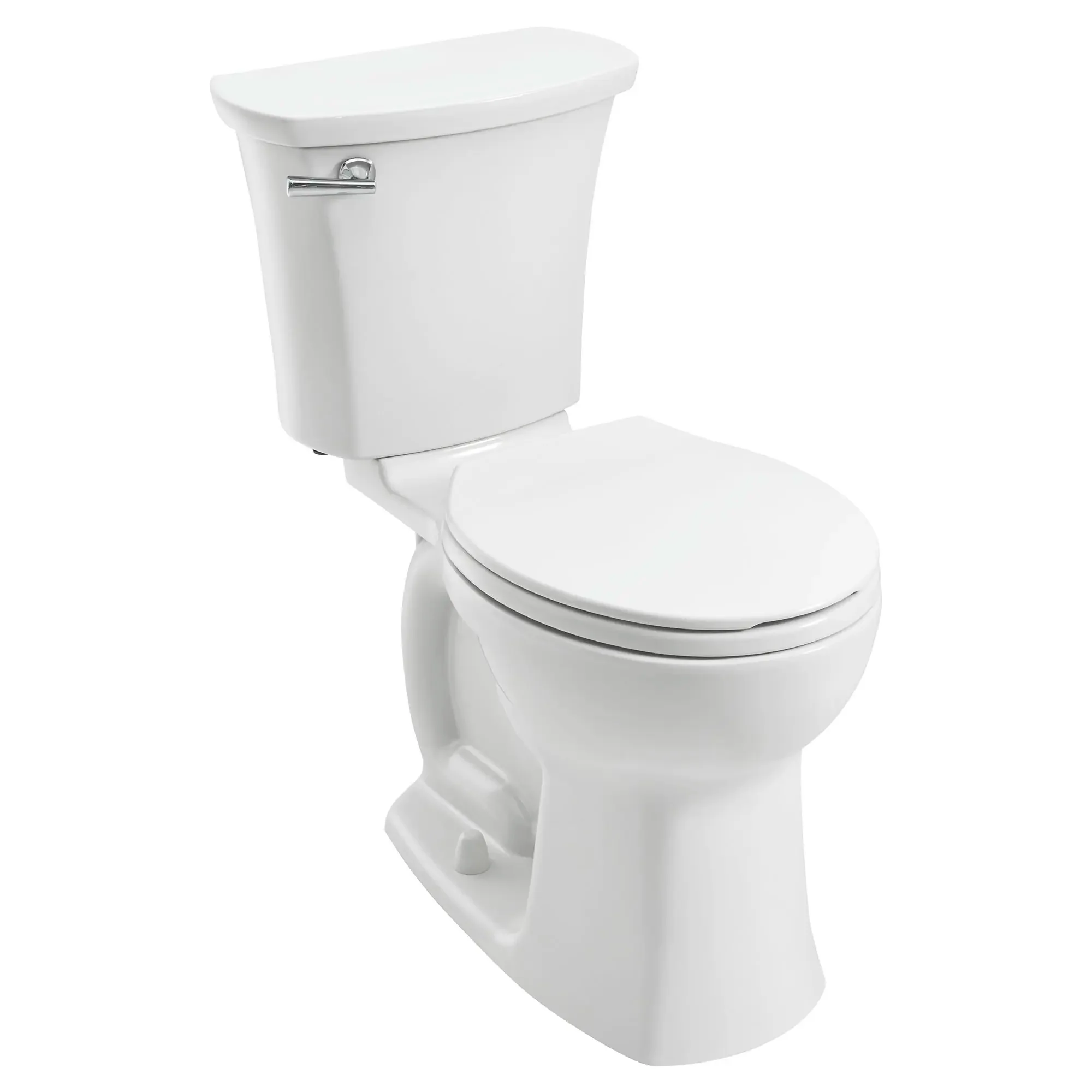 Edgemere® Two-Piece 1.28 gpf/4.8 Lpf Chair-Height Round-Front 10 in. Rough Toilet Less Seat - Image 4