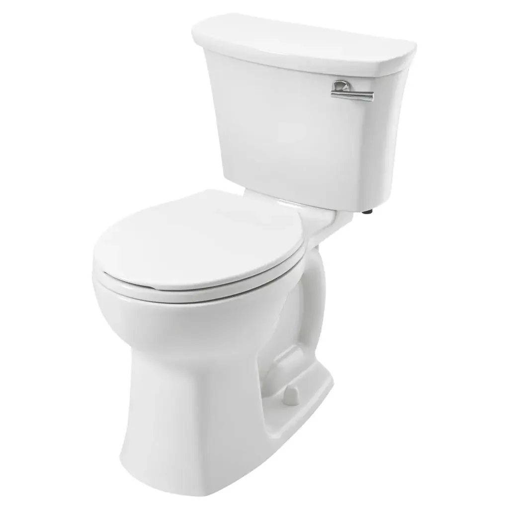 Edgemere® Two-Piece 1.28 gpf/4.8 Lpf Chair-Height Round-Front Right-Hand Trip Lever Toilet Less Seat - Image 2