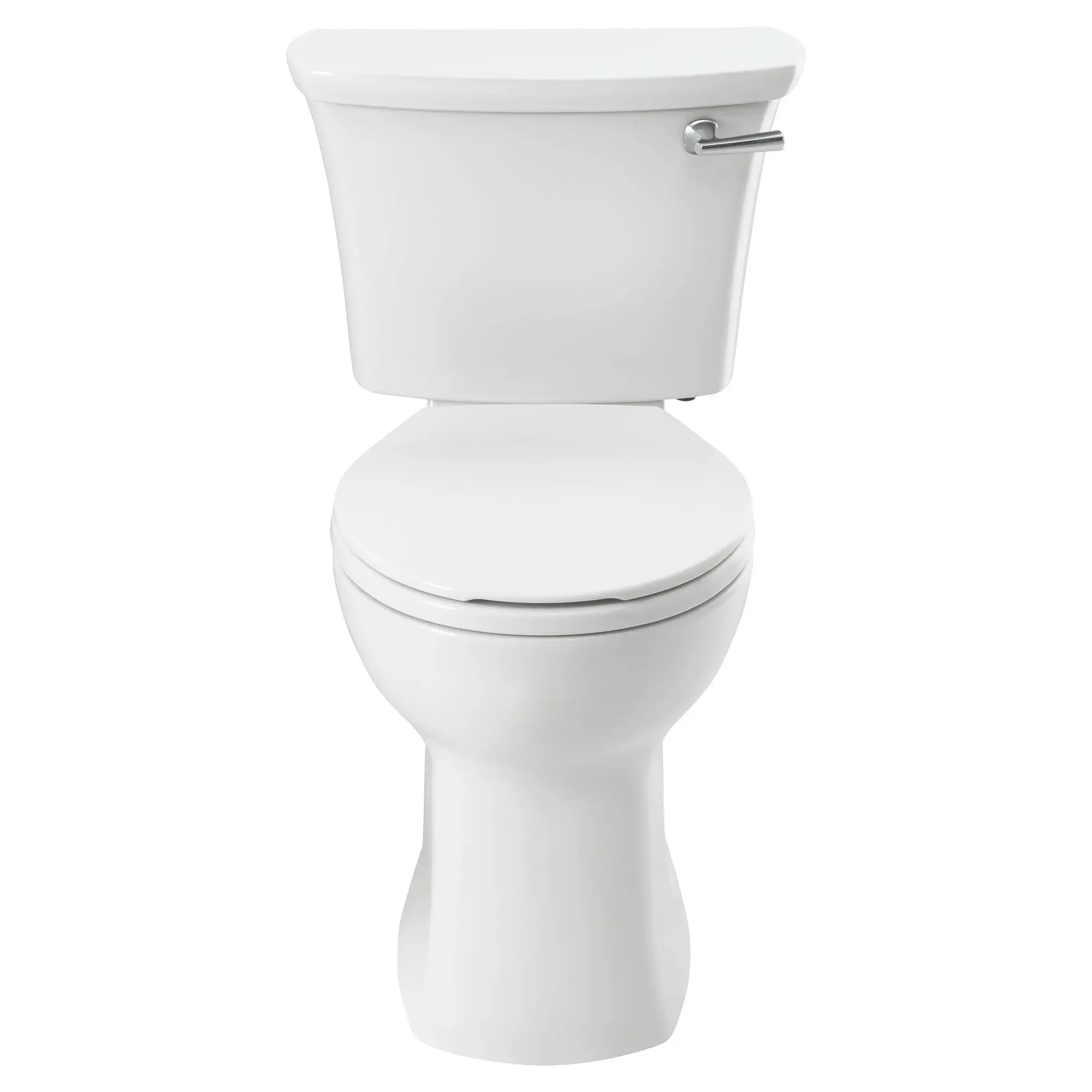 Edgemere® Two-Piece 1.28 gpf/4.8 Lpf Chair-Height Round-Front Right-Hand Trip Lever Toilet Less Seat - Image 3