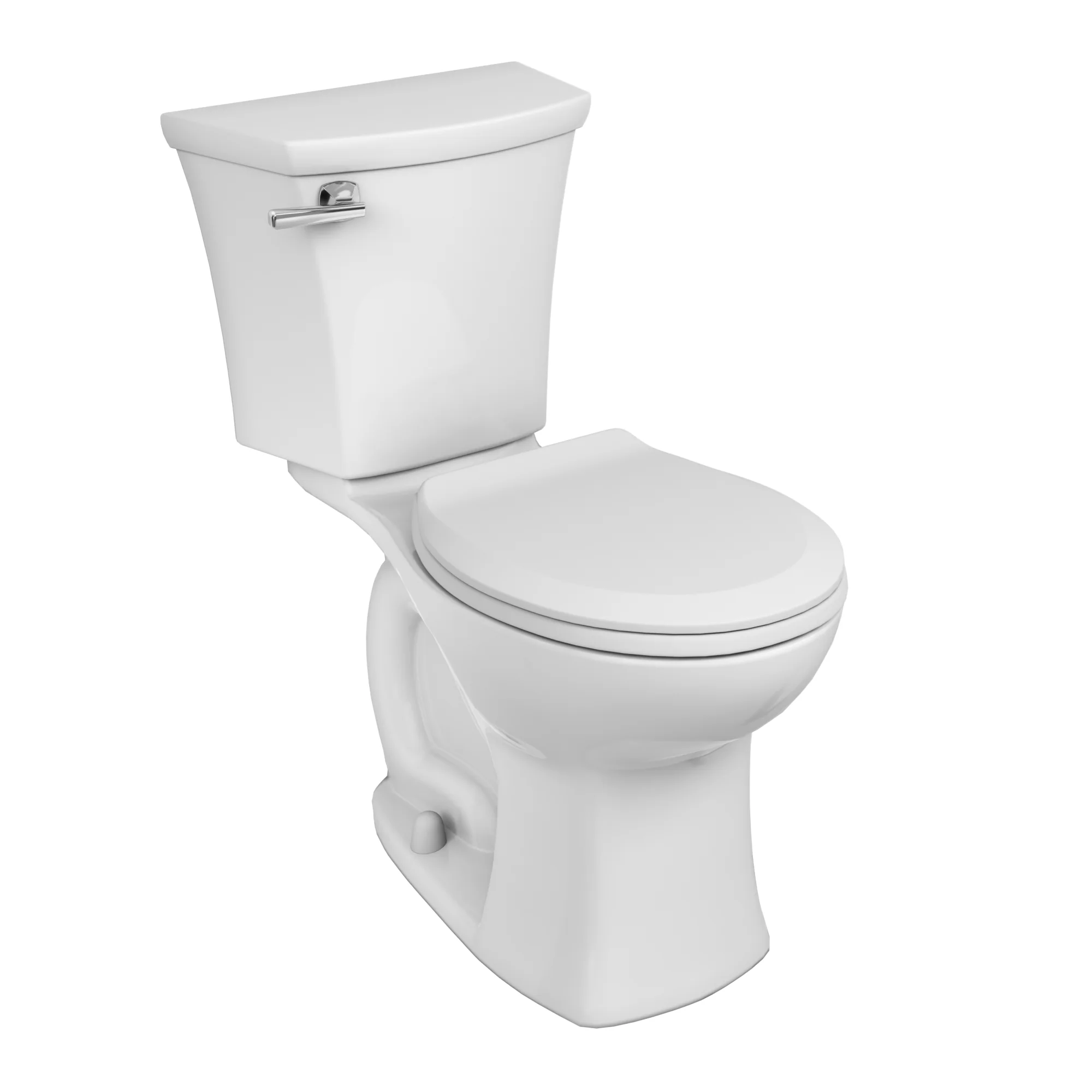 Edgemere® Two-Piece 1.28 gpf/4.8 Lpf Chair-Height Round-Front Toilet With Seat and Wax Ring - Image 2