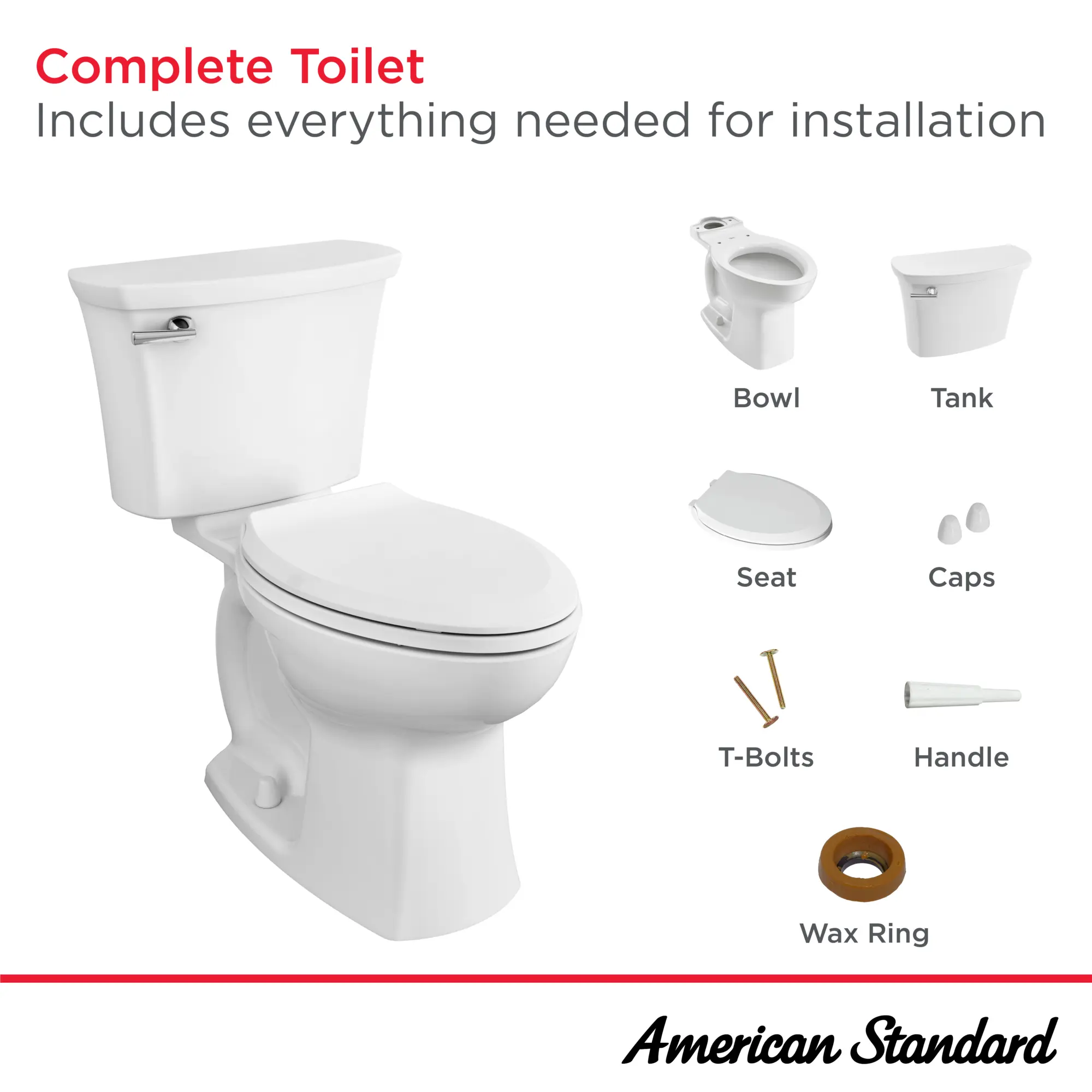 Edgemere Two-Piece 1.28 gpf/4.8 Lpf Chair Height Elongated 10-Inch Rough Toilet with Seat - Image 19