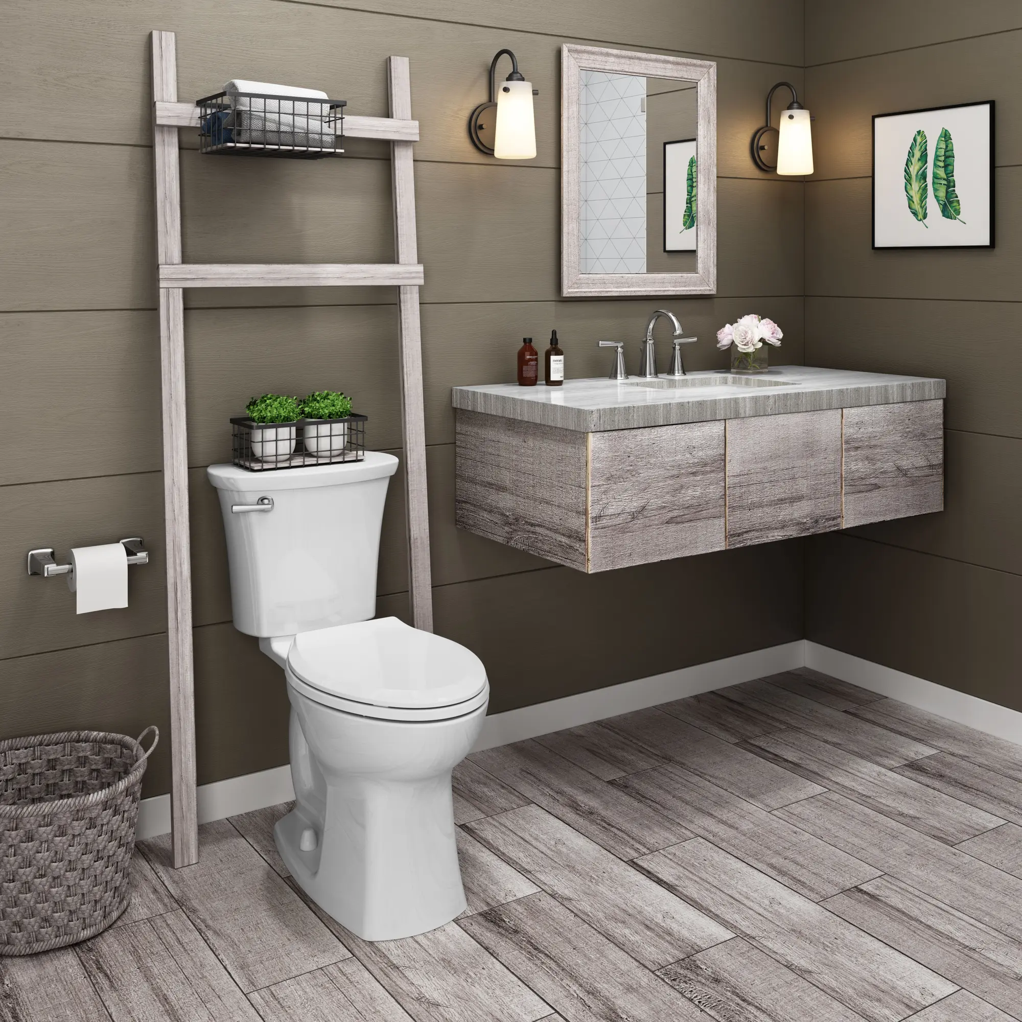 Edgemere Two-Piece 1.28 gpf/4.8 Lpf Chair Height Elongated Toilet with Seat - Image 14