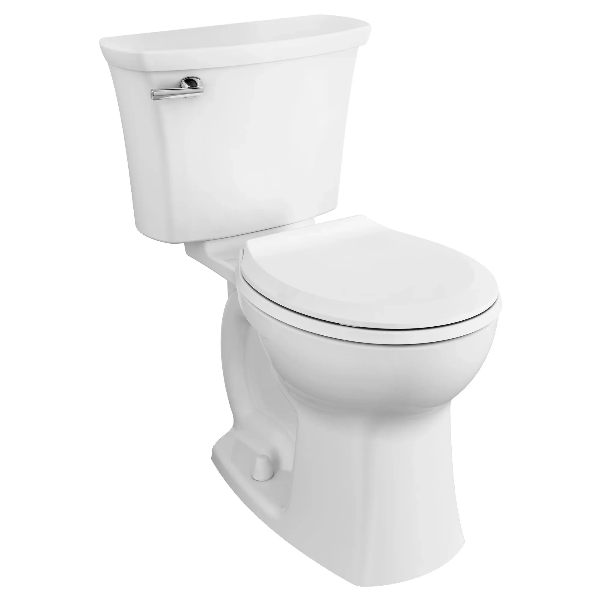 Edgemere Two-Piece 1.28 gpf/4.8 Lpf Chair Height Round Front 10-Inch Rough Toilet with Seat - Image 3
