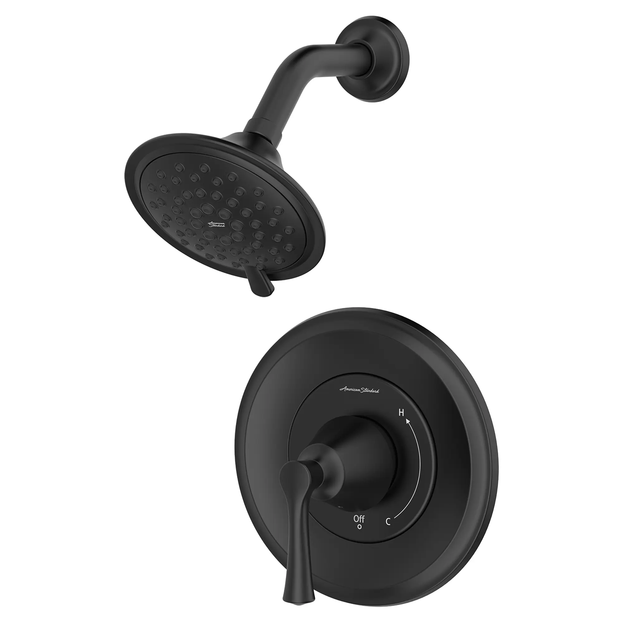 Estate 1.8 gpm/6.8 L/min Shower Trim Kit With Water-Saving 3-Function Showerhead, Double Ceramic Pressure Balance Cartridge With Lever Handle - Image 15