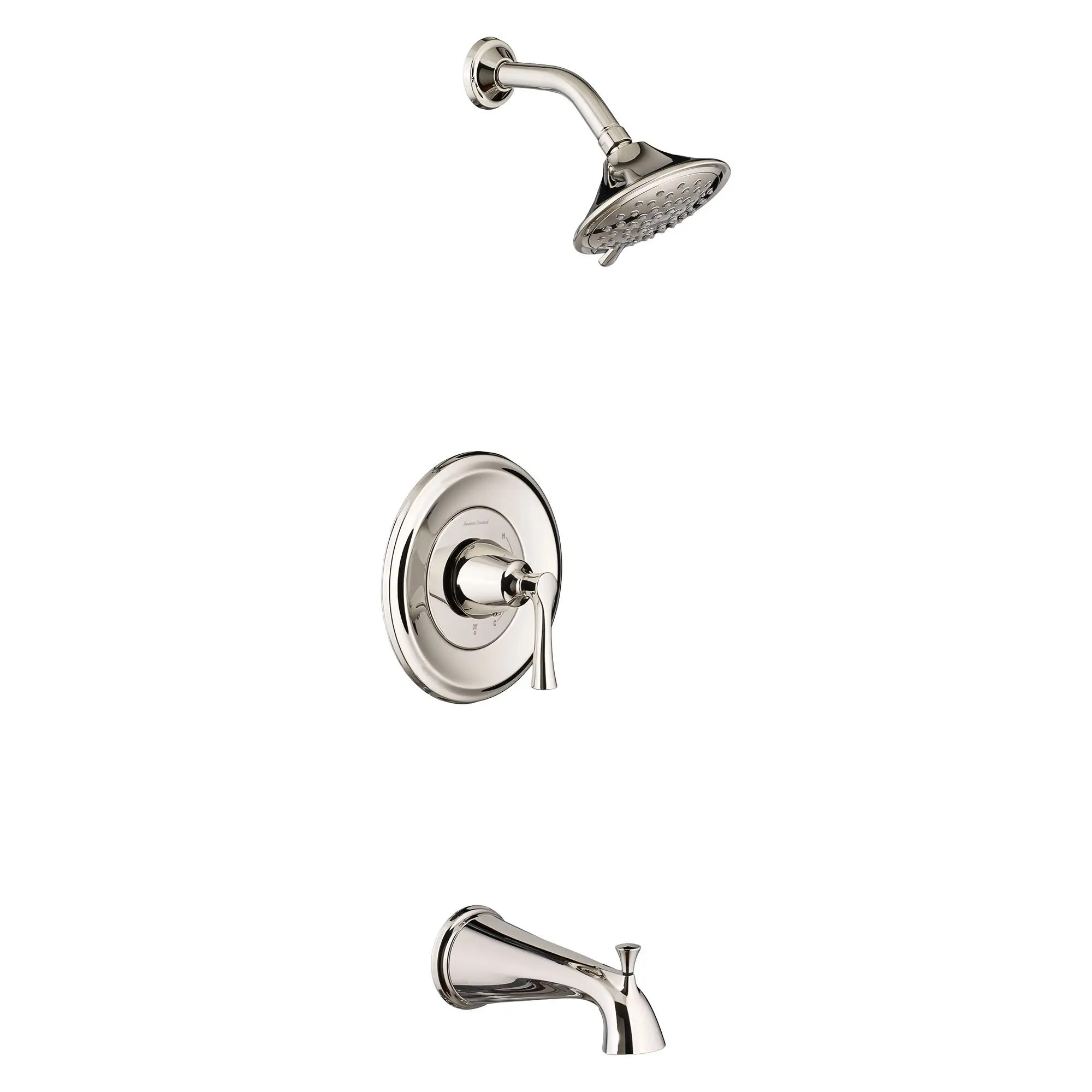 Estate 1.8 gpm/6.8 L/min Tub and Shower Trim Kit With Water-Saving 3-Function Showerhead, Double Ceramic Pressure Balance Cartridge With Lever Handle - Image 3