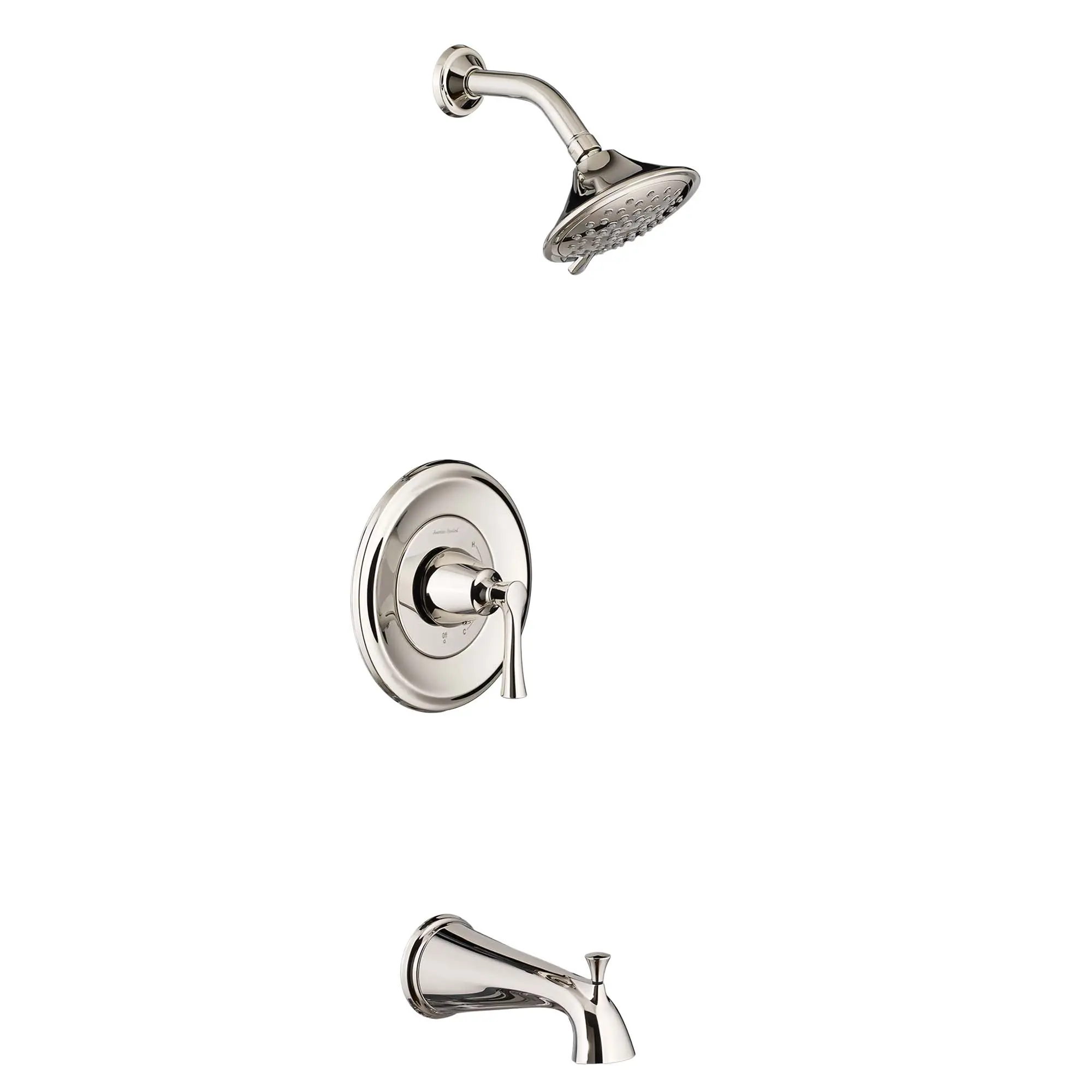 Estate 2.5 gpm/9.5 L/min Tub and Shower Trim Kit With 3-Function Showerhead, Double Ceramic Pressure Balance Cartridge With Lever Handle - Image 4