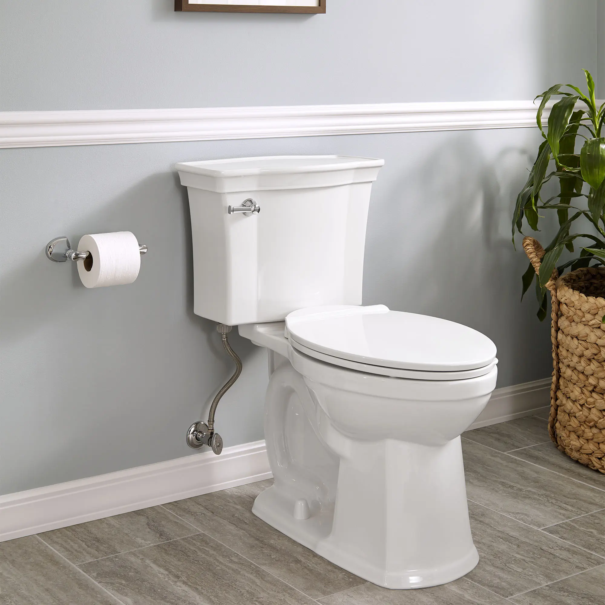 Estate® VorMax® Two-Piece 1.28 gpf/4.8 Lpf Chair Height Elongated Toilet Less Seat - Image 14