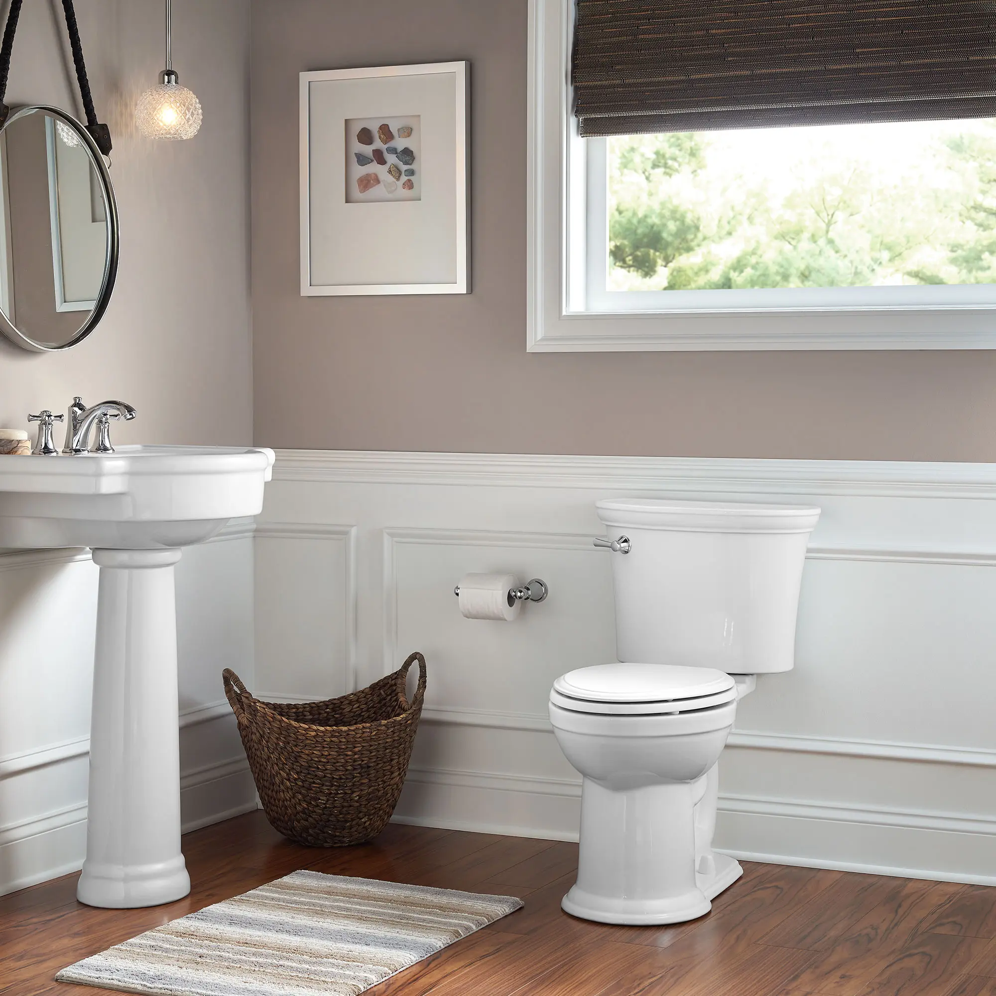 Esteem VorMax Two-Piece 1.28 gpf/4.8 Lpf Chair Height Elongated Toilet with Seat - Image 5