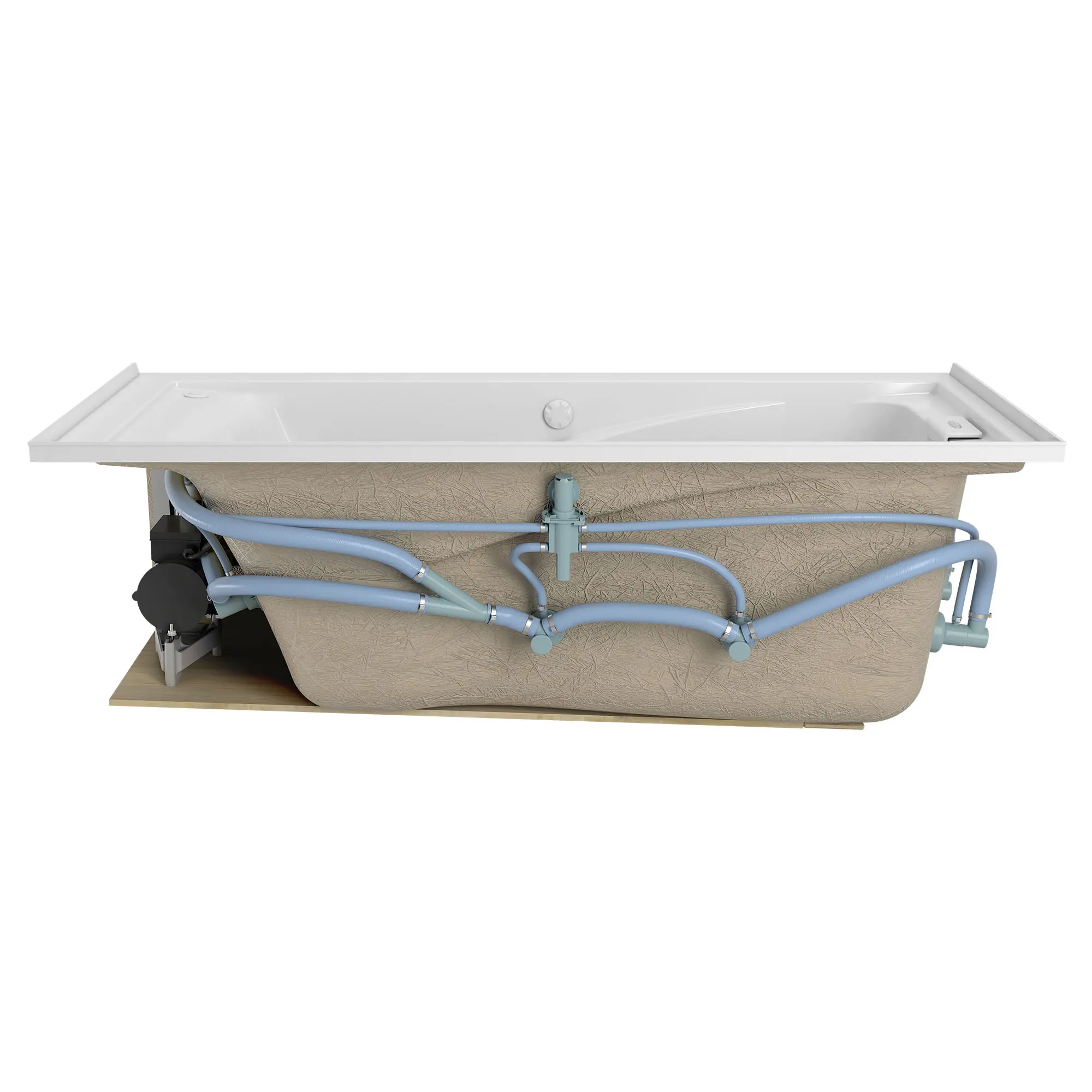 EverClean 60x32 inch Whirlpool with Apron - Image 16