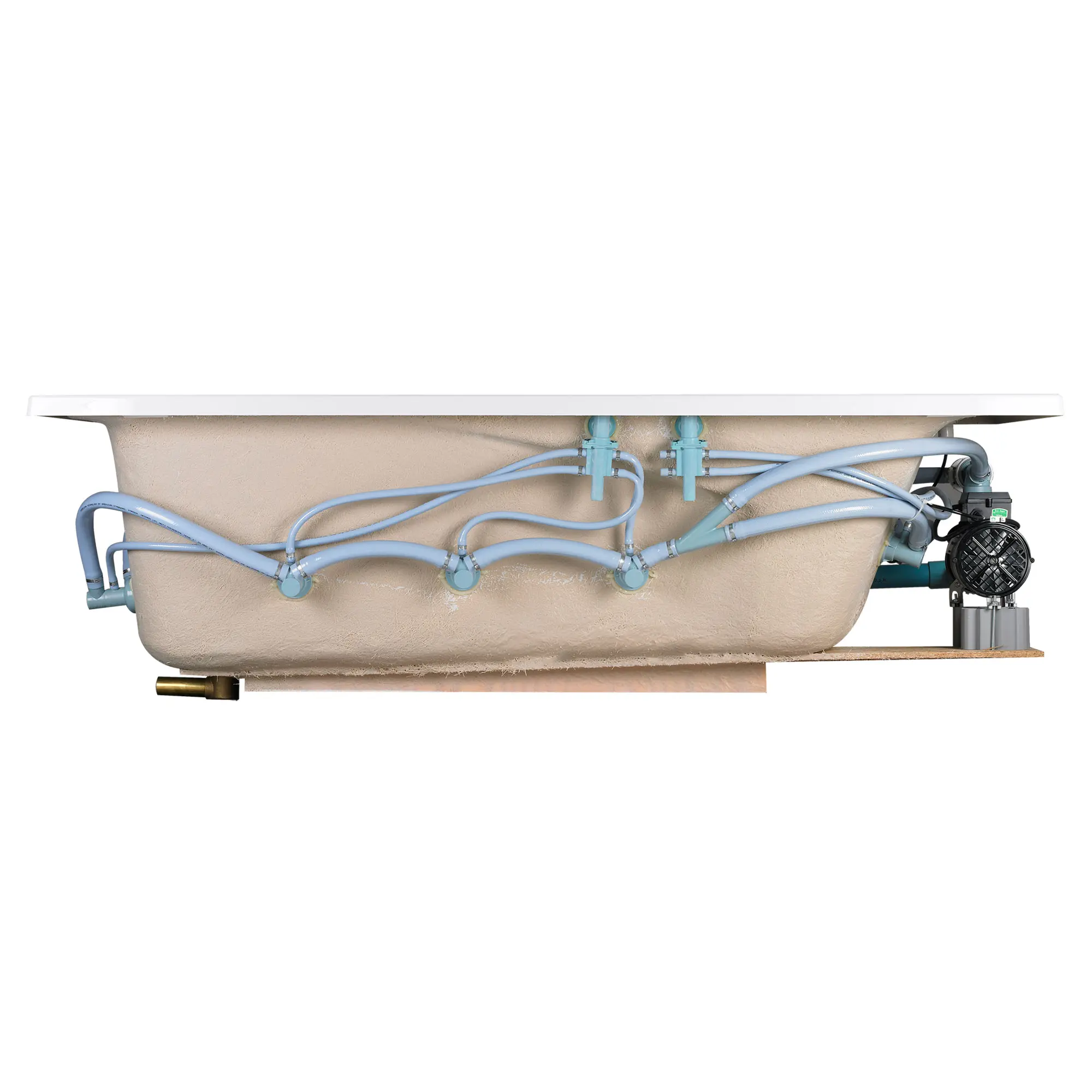 Evolution® 72 x 36-Inch Deep Soak® Bathtub With EverClean® Combination Spa System - Image 2