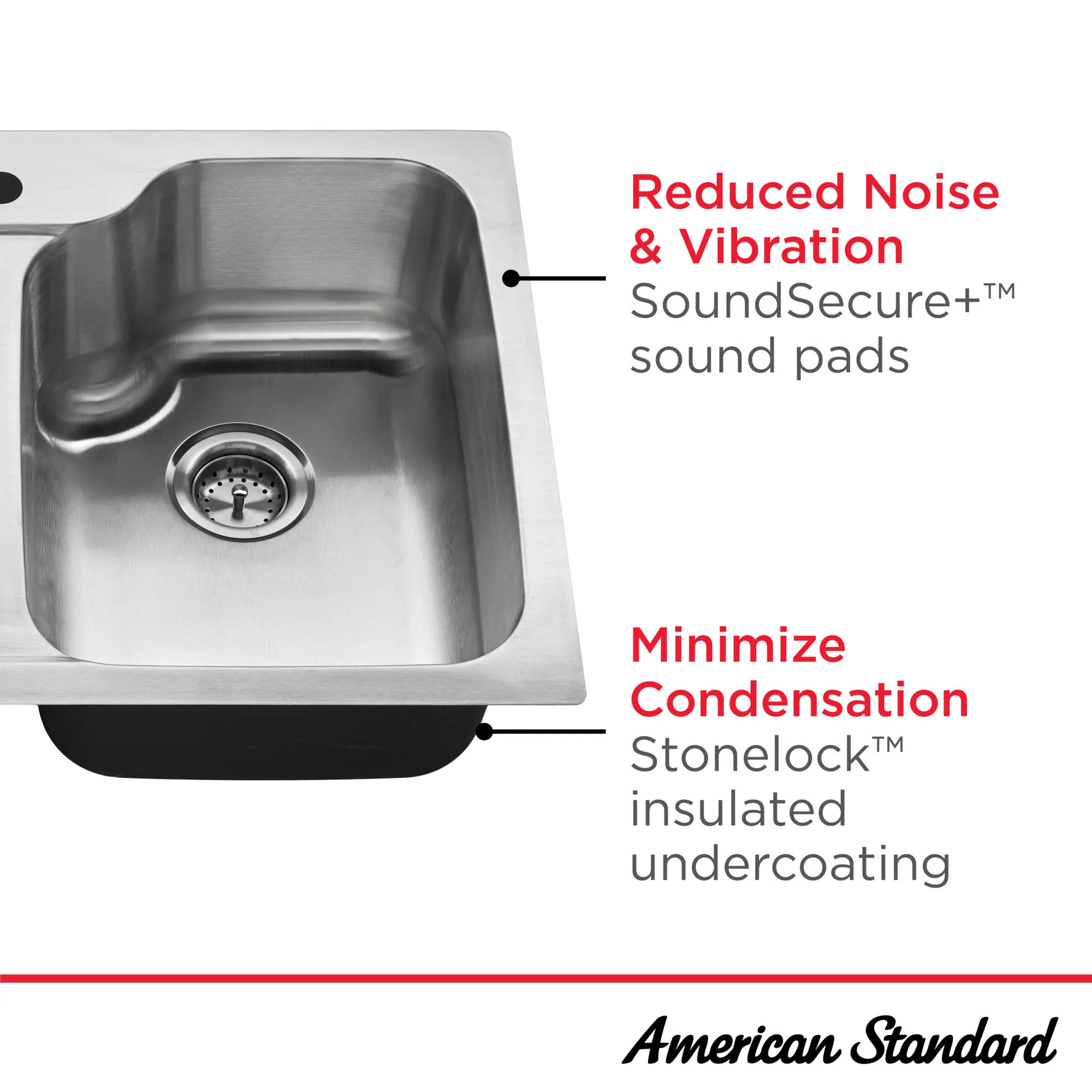 Fairacres® 33 x 22-Inch Stainless Steel 1-Hole Dual Mount Double Bowl Kitchen Sink with Pull-Down Faucet - Image 10
