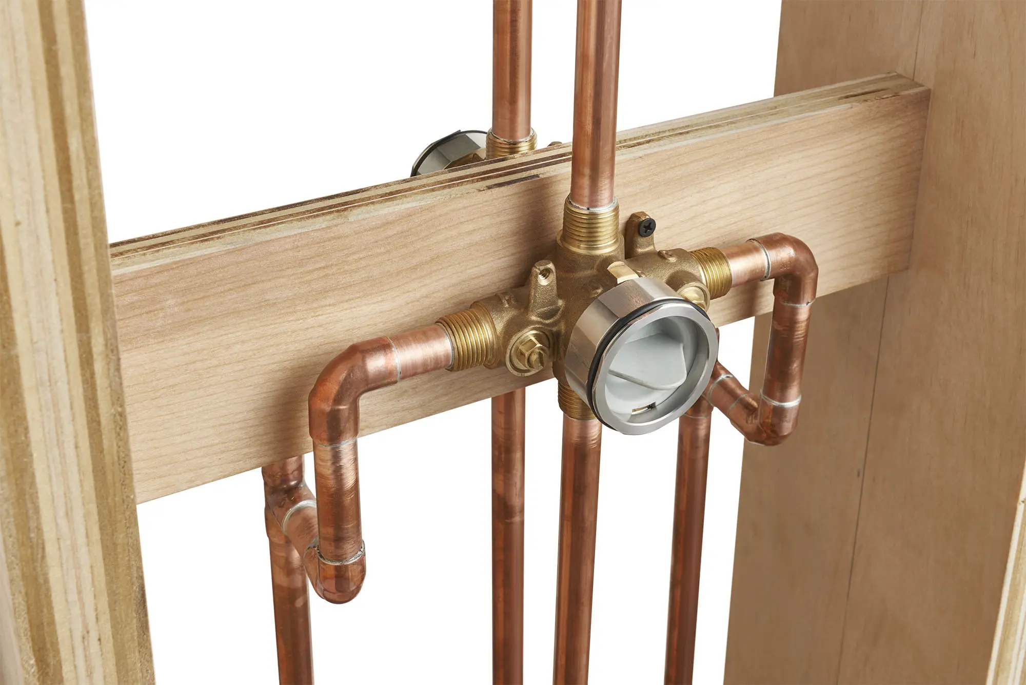 Flash® Shower Rough-In Valve With Universal Inlets/Outlets With Screwdriver Stops - Image 12