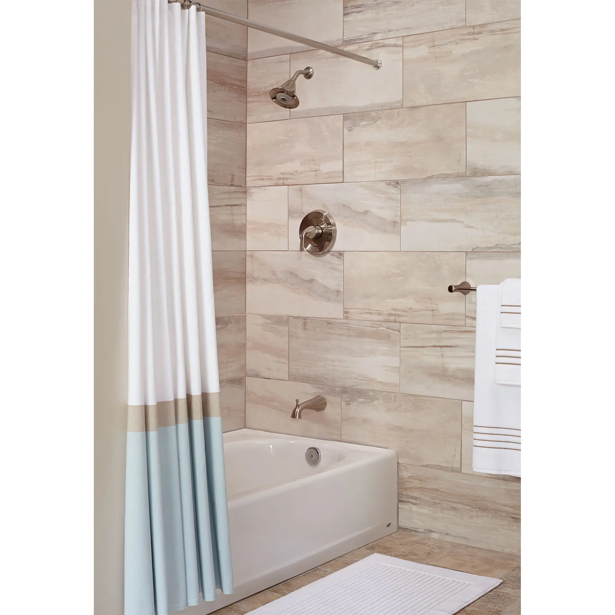 Fluent 2.0 GPM Tub and Shower Trim Kit with Lever Handle - Image 5