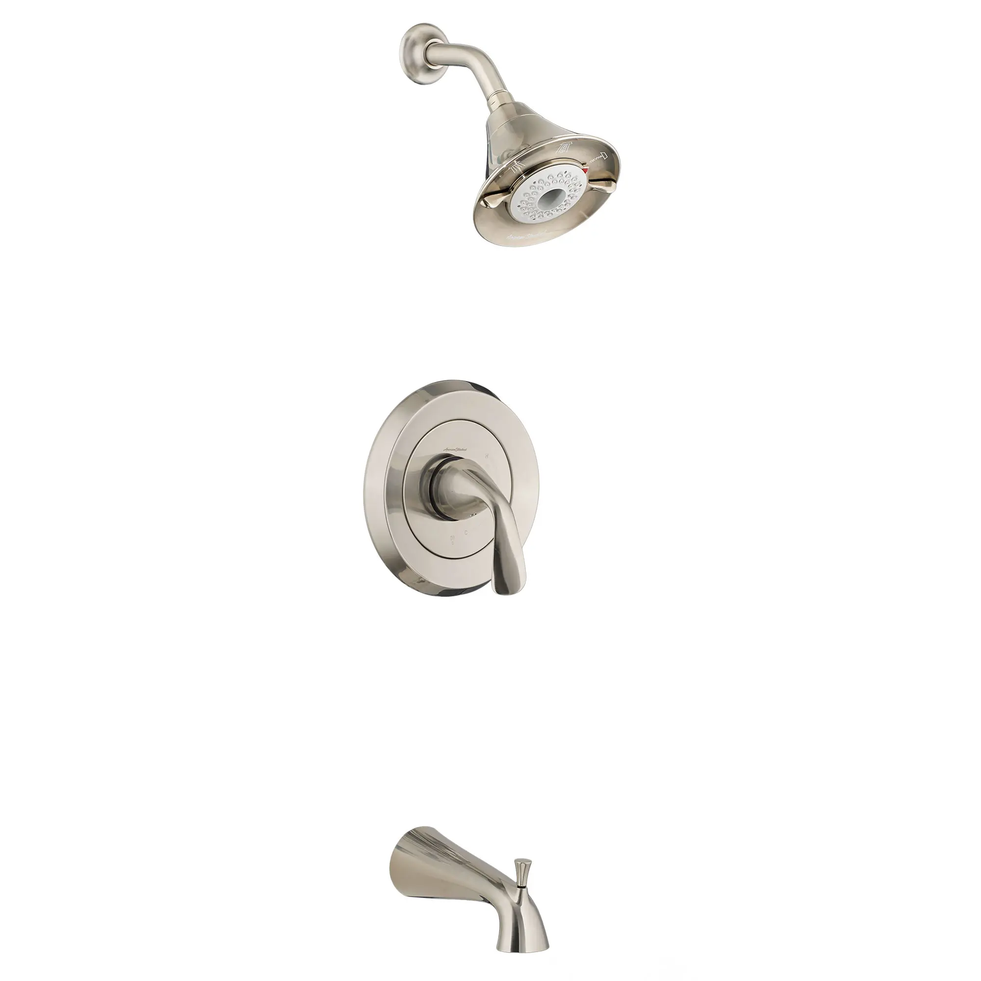 Fluent 2.0 GPM Tub and Shower Trim Kit with Lever Handle - Image 8
