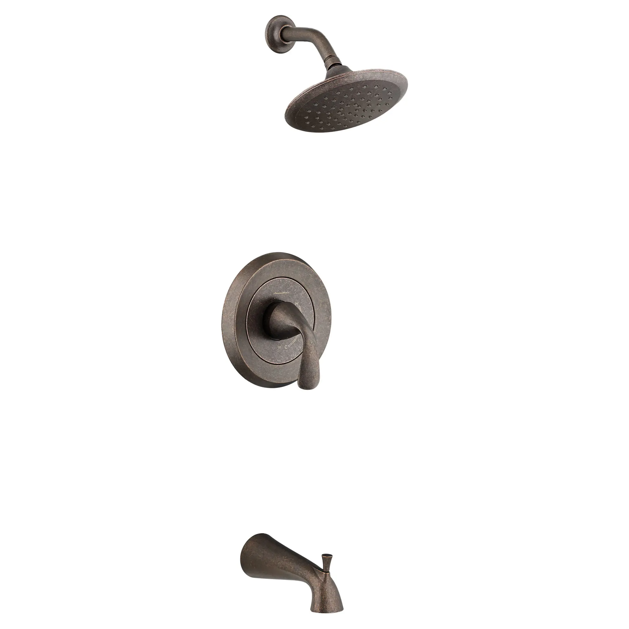 Fluent 2.5 GPM Tub and Shower Trim Kit with Lever Handle - Image 4