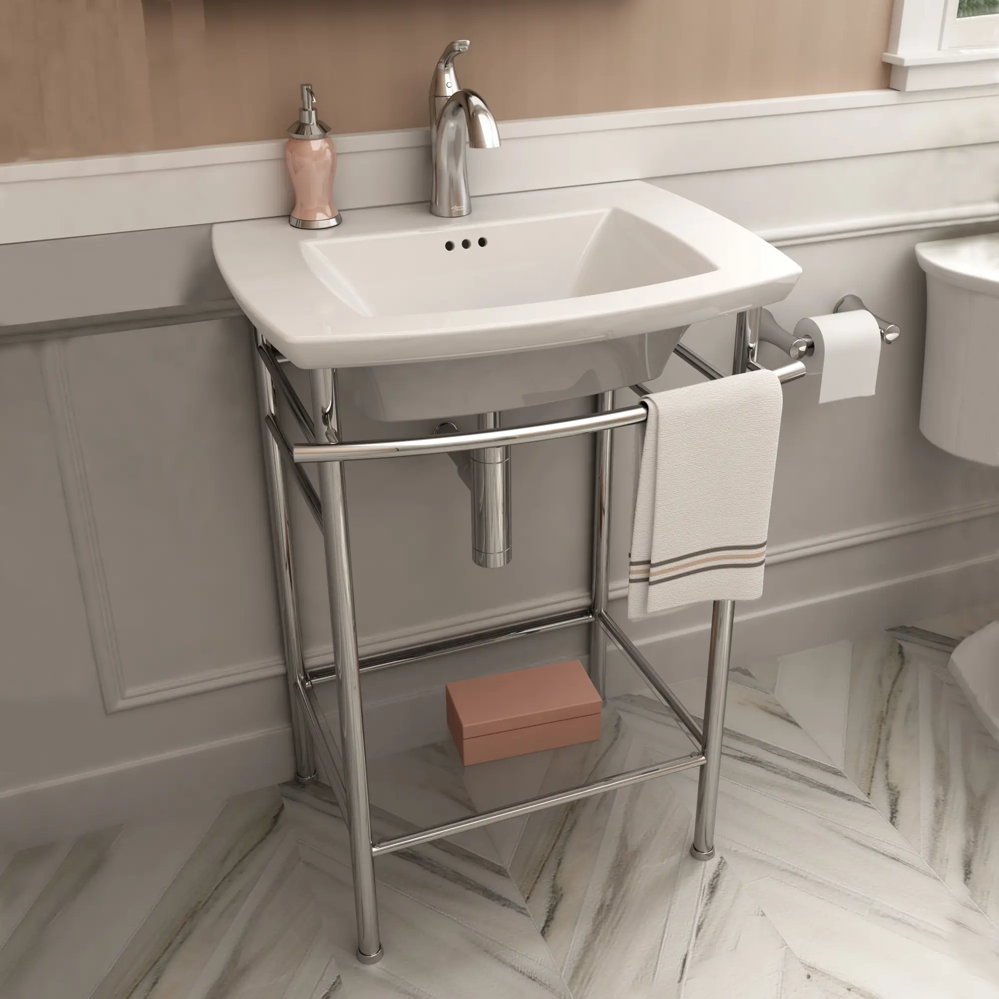 Fluent® Single Hole Single-Handle Bathroom Faucet 1.2 gpm/4.5 L/min With Lever Handle - Image 13