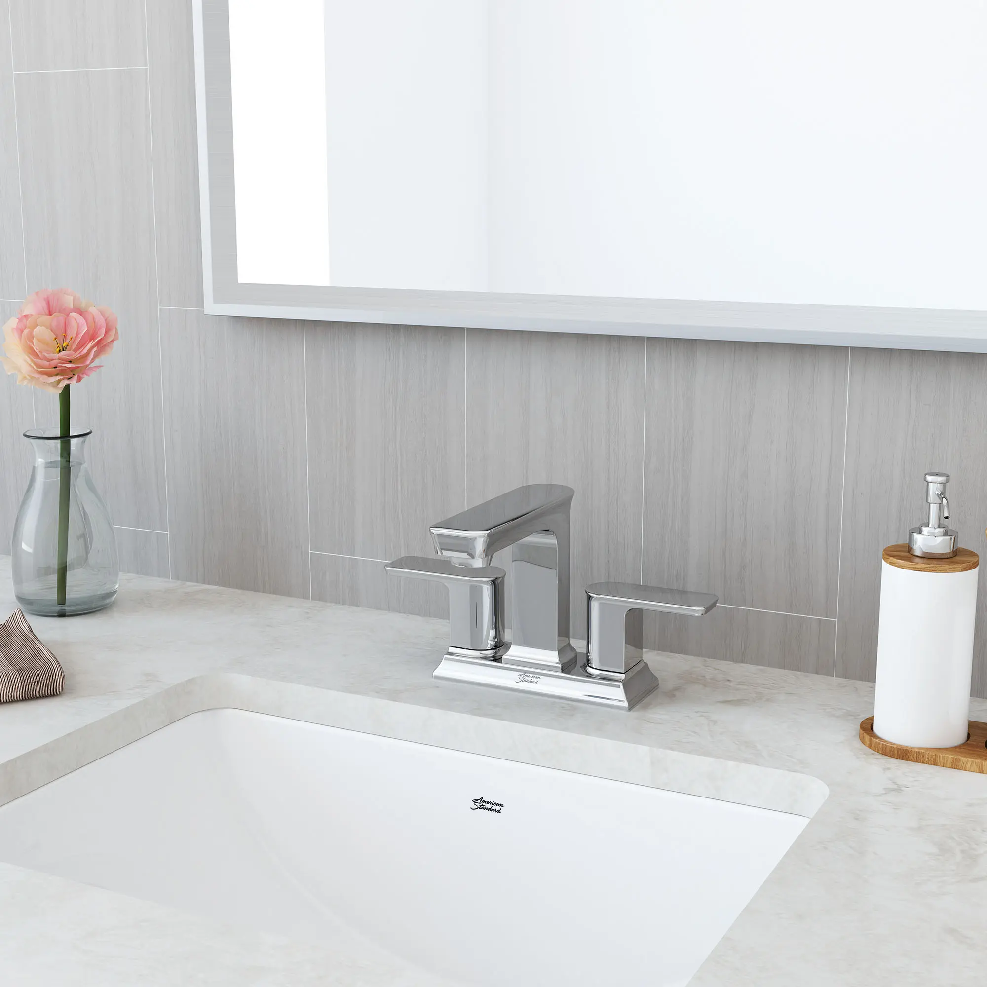Forsey® 4-Inch Centerset 2-Handle Bathroom Faucet 1.2 gpm/4.5 L/min With Lever Handles - Image 18