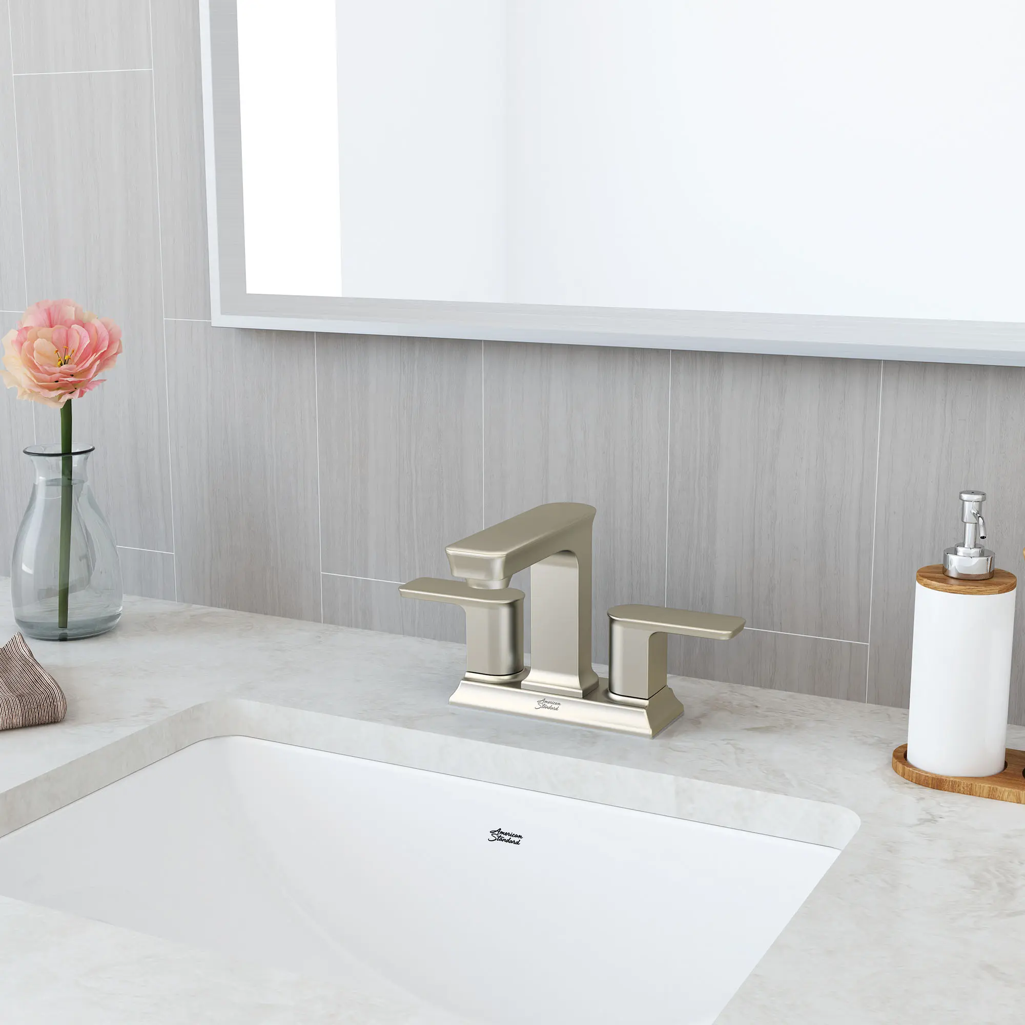 Forsey® 4-Inch Centerset 2-Handle Bathroom Faucet 1.2 gpm/4.5 L/min With Lever Handles - Image 32