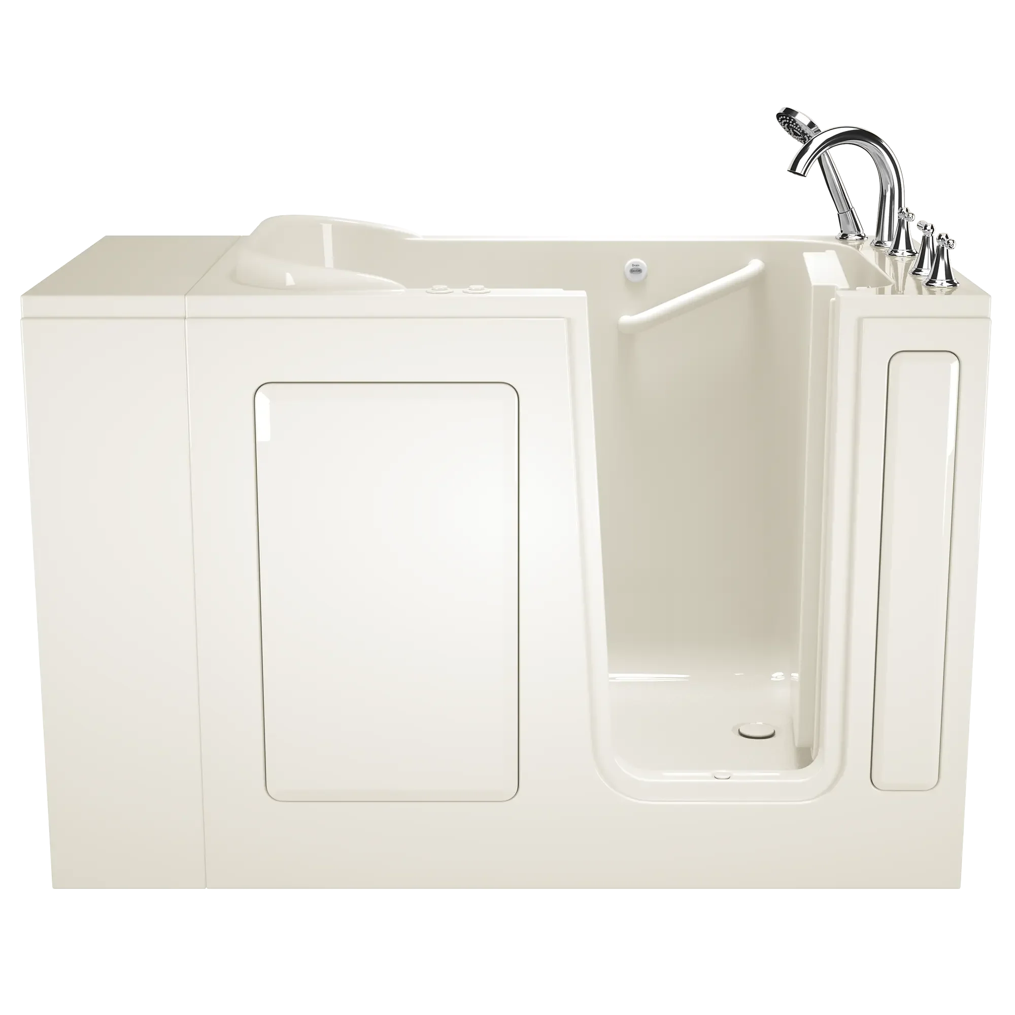 Gelcoat 28x48-Inch Walk-in Bathtub with Combination Air Spa and Whirlpool System Right Hand Door and Drain - Image 6