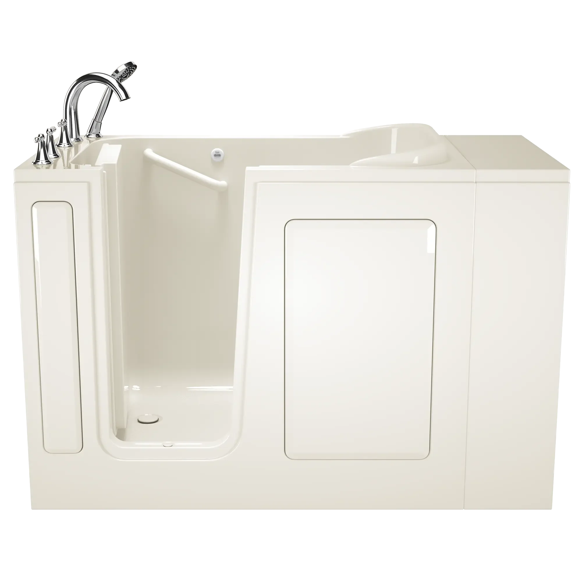 Gelcoat Value Series 28 x 48-Inch Walk-in Tub With Soaker System - Left-Hand Drain With Faucet - Image 4