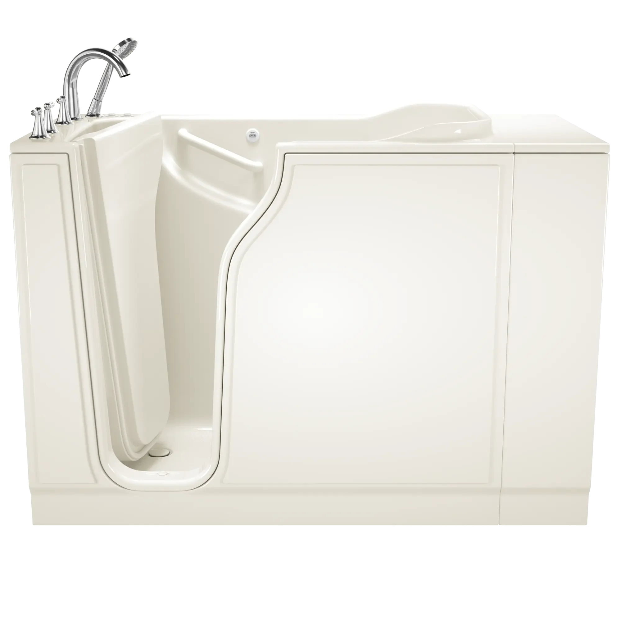 Gelcoat Value Series 30x52 Inch Walk-In Bathtub with Combination Air Spa system and Whirlpool Massage System - Left Hand Door and Drain - Image 4