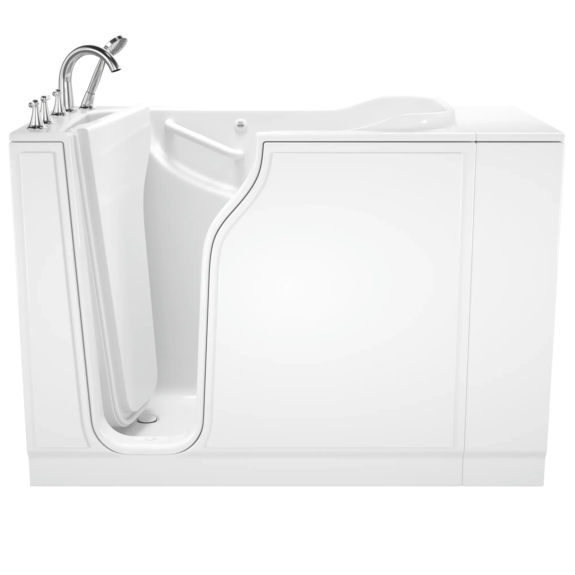 Gelcoat Value Series 30x52 Inch Soaking Walk-In Bathtub - Left Hand Door and Drain - Image 2