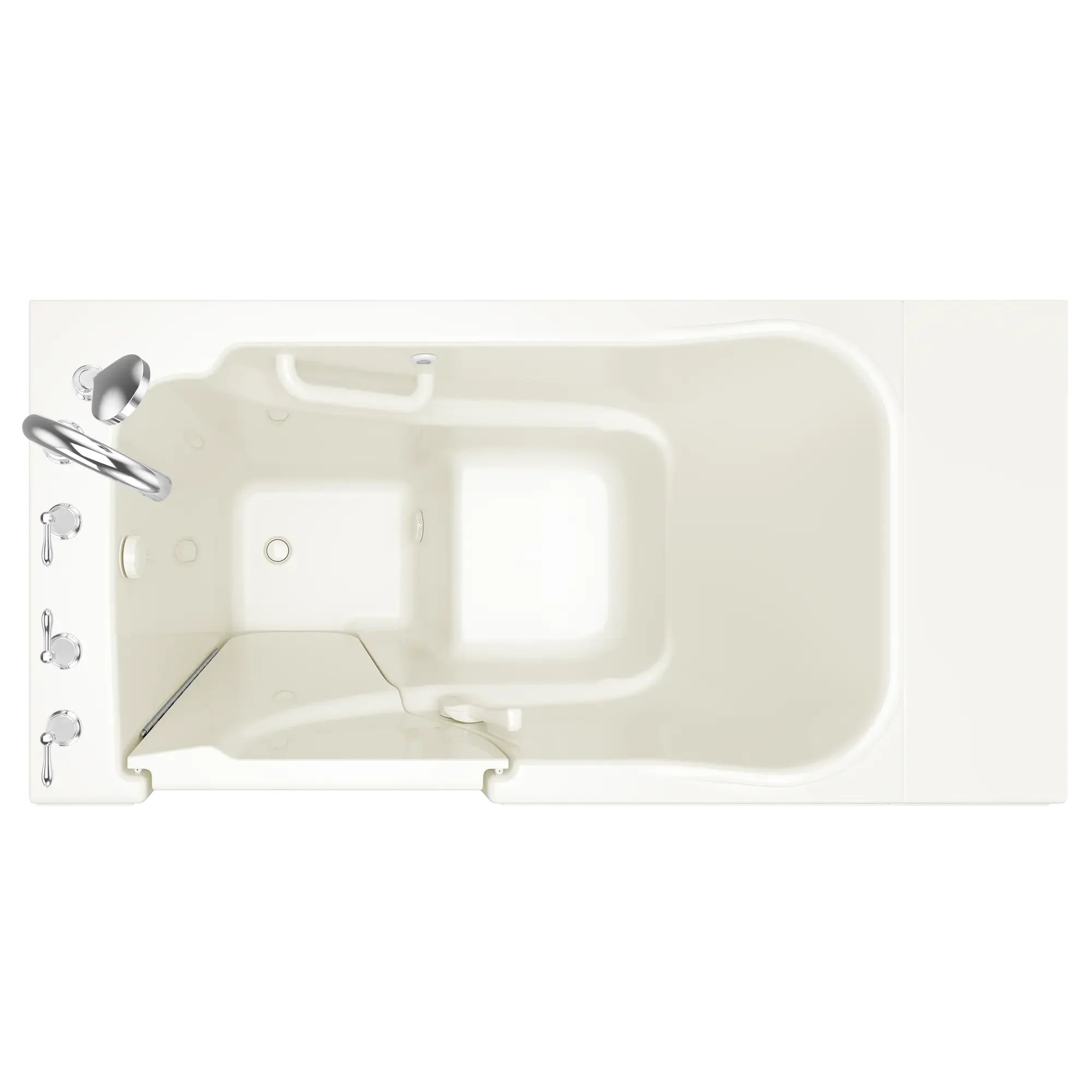 Gelcoat Value Series 30x52 Inch Soaking Walk-In Bathtub - Left Hand Door and Drain - Image 6