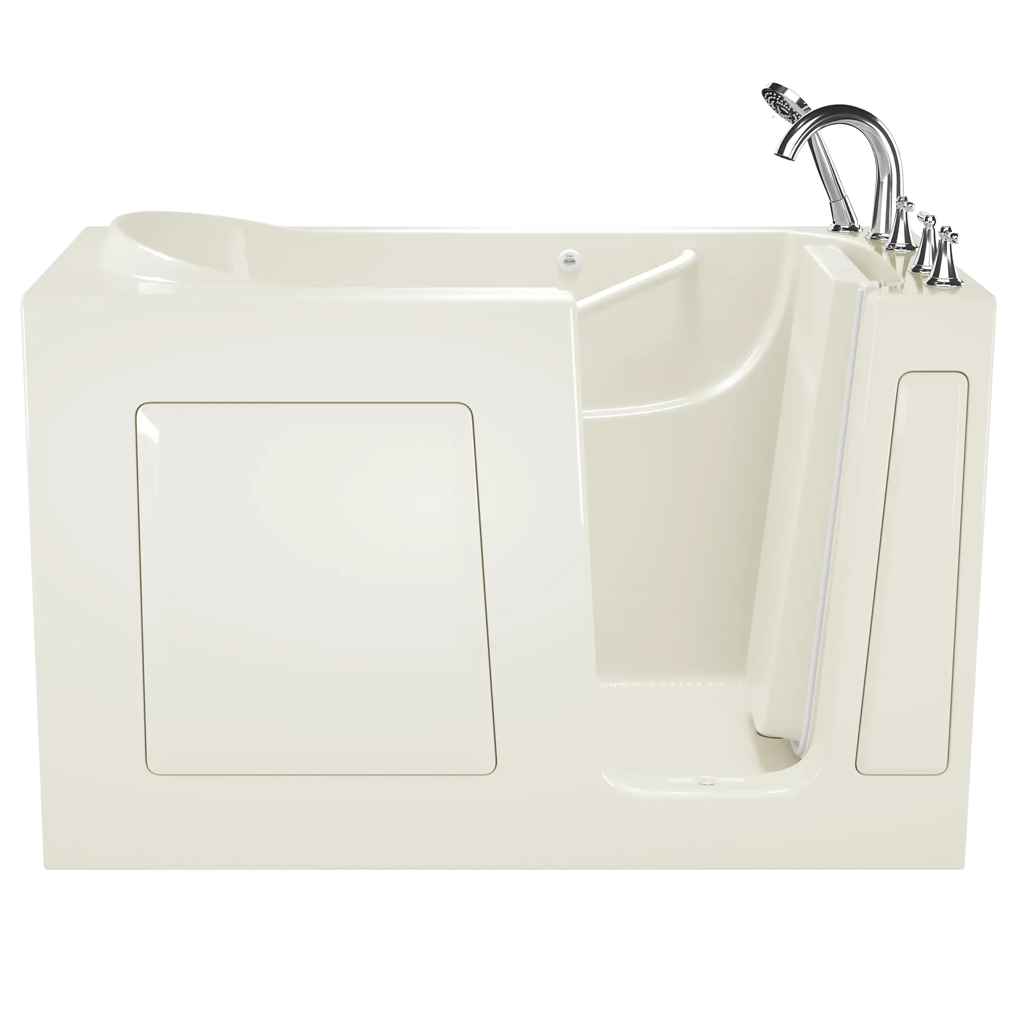 Gelcoat Value Series 30x60 Inch Soaking Walk-In Bathtub - Right Hand Door and Drain - Image 4