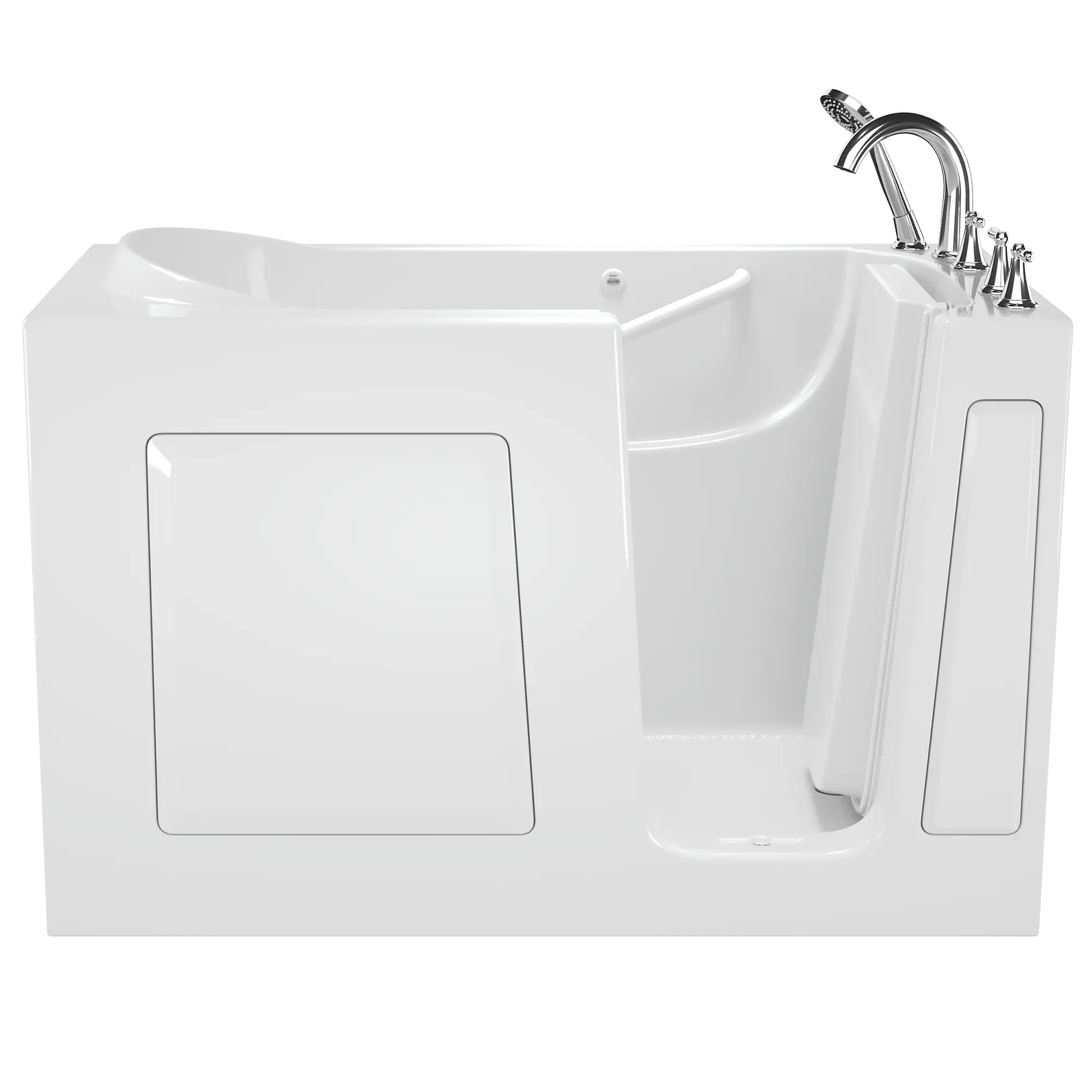 Gelcoat Value Series 30x60 Inch Soaking Walk-In Bathtub - Right Hand Door and Drain - Image 3
