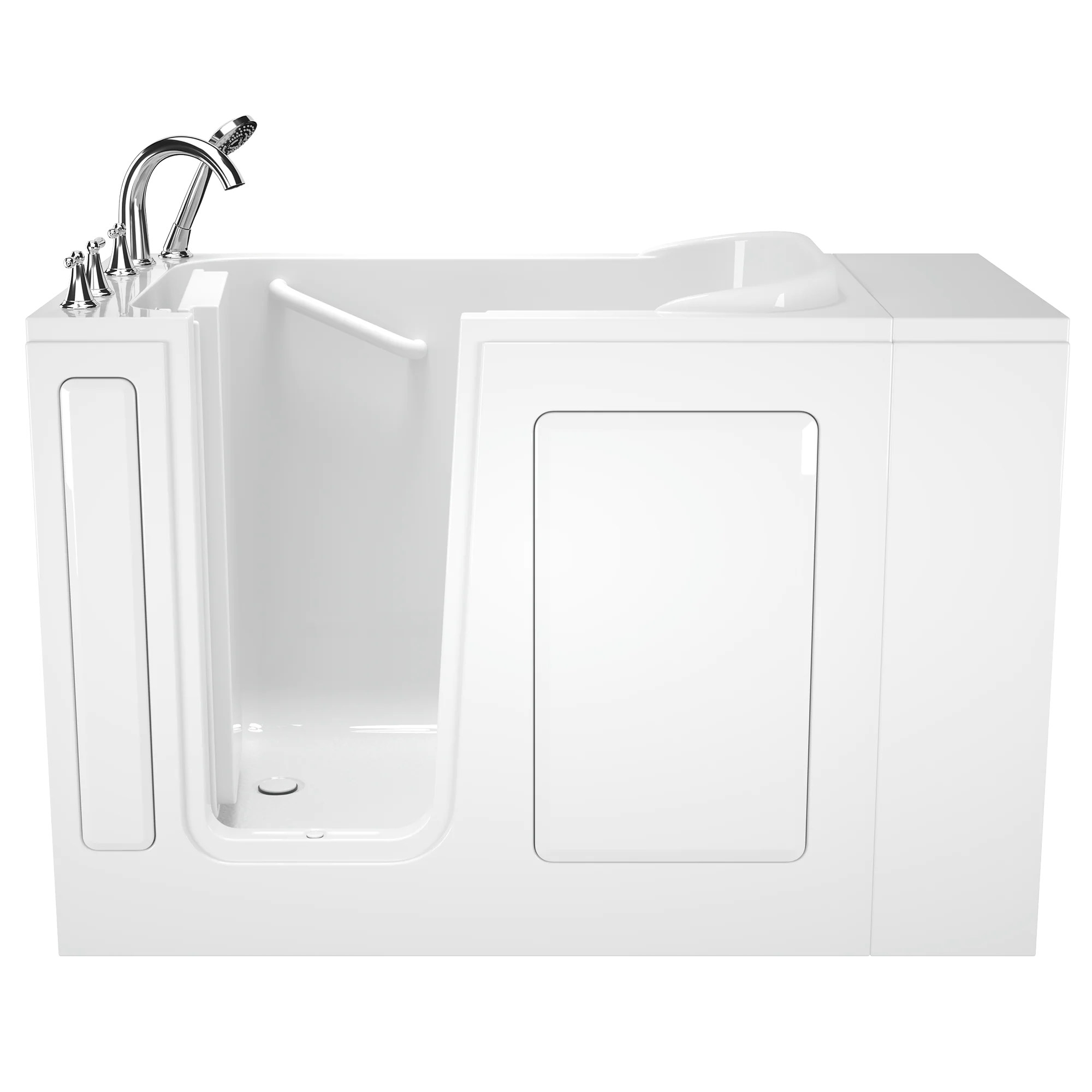 Gelcoat Entry Series 48 x 28-Inch Walk-In Tub With Soaker System – Left-Hand Drain With Faucet - Image 6
