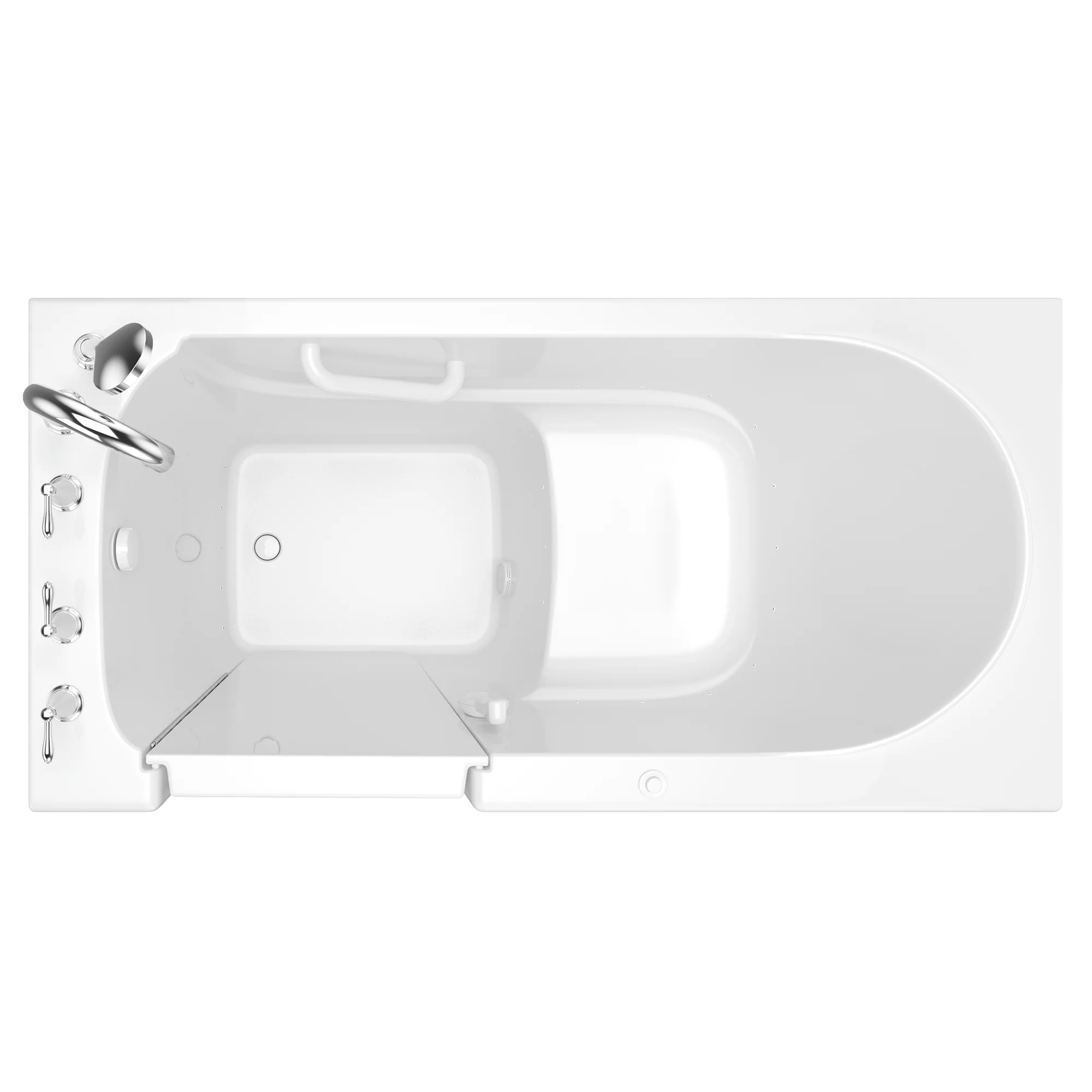 Gelcoat Entry Series 60 x 30-Inch Walk-In Tub With Air Spa System – Left-Hand Drain With Faucet - Image 7