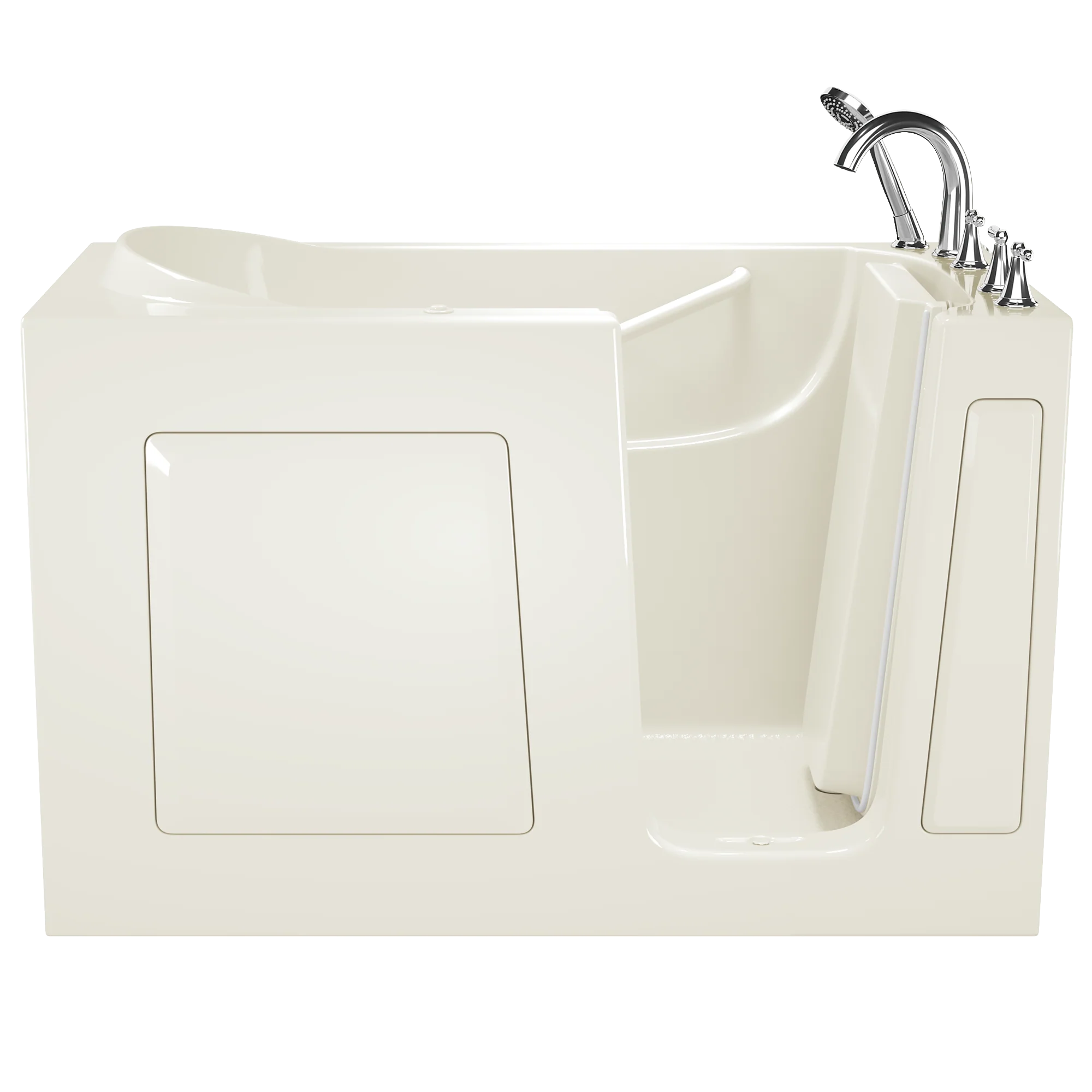 Gelcoat Entry Series 60 x 30-Inch Walk-In Tub With Air Spa System – Right-Hand Drain With Faucet - Image 2