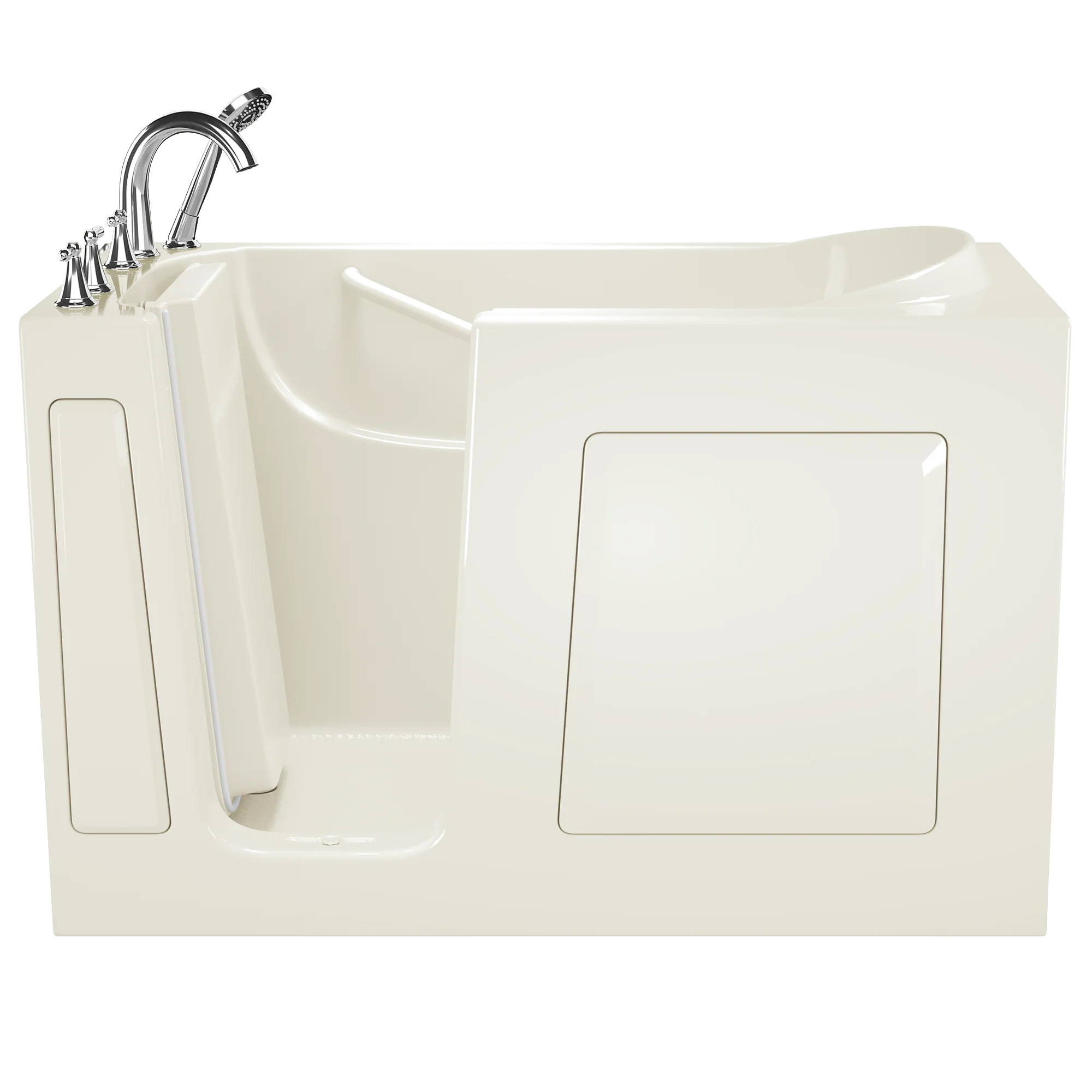 Gelcoat Entry Series 60 x 30-Inch Walk-In Tub With Soaker System – Left-Hand Drain With Faucet - Image 3