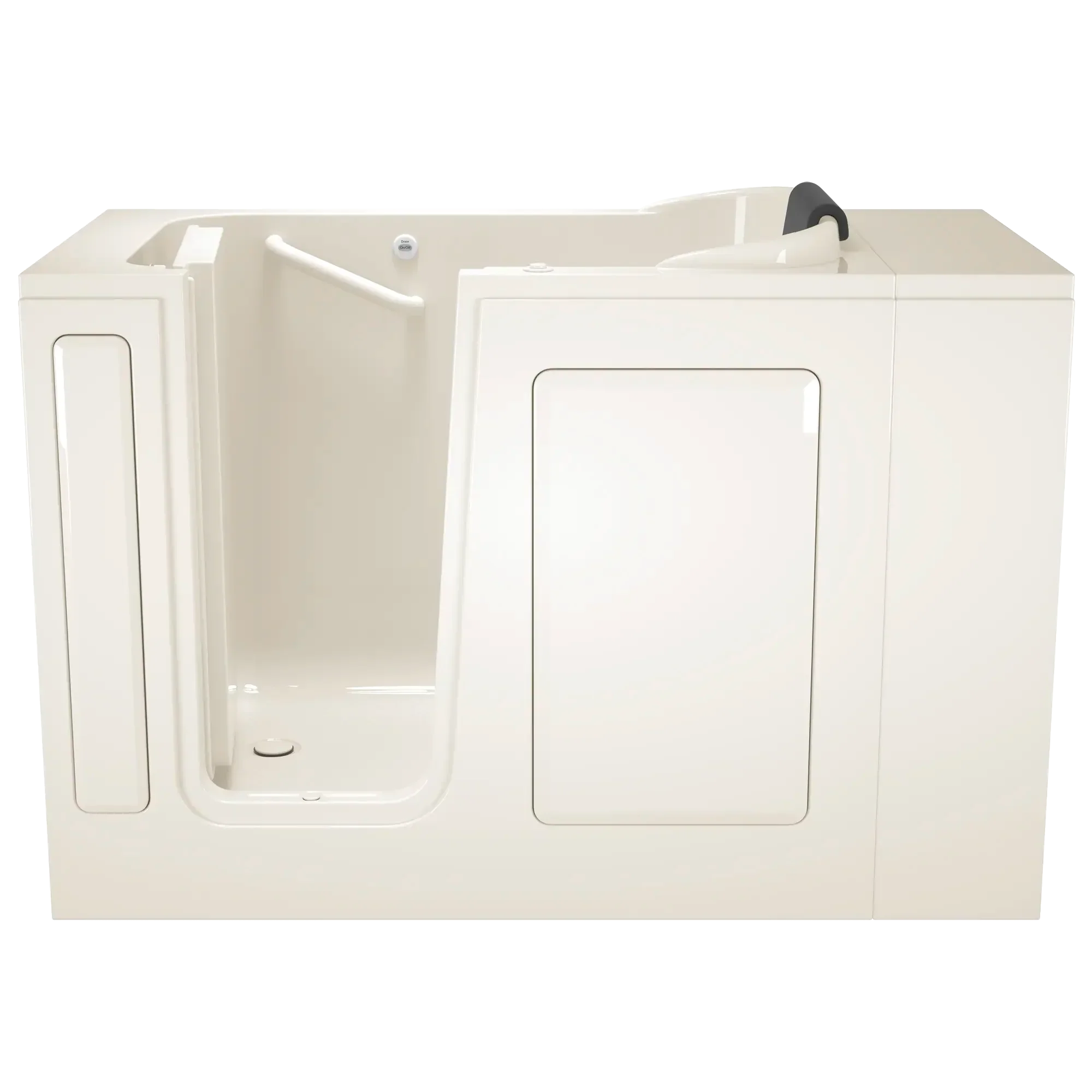 Gelcoat Premium Series 28 x 48-Inch Walk-in Tub With Air Spa System - Left-Hand Drain