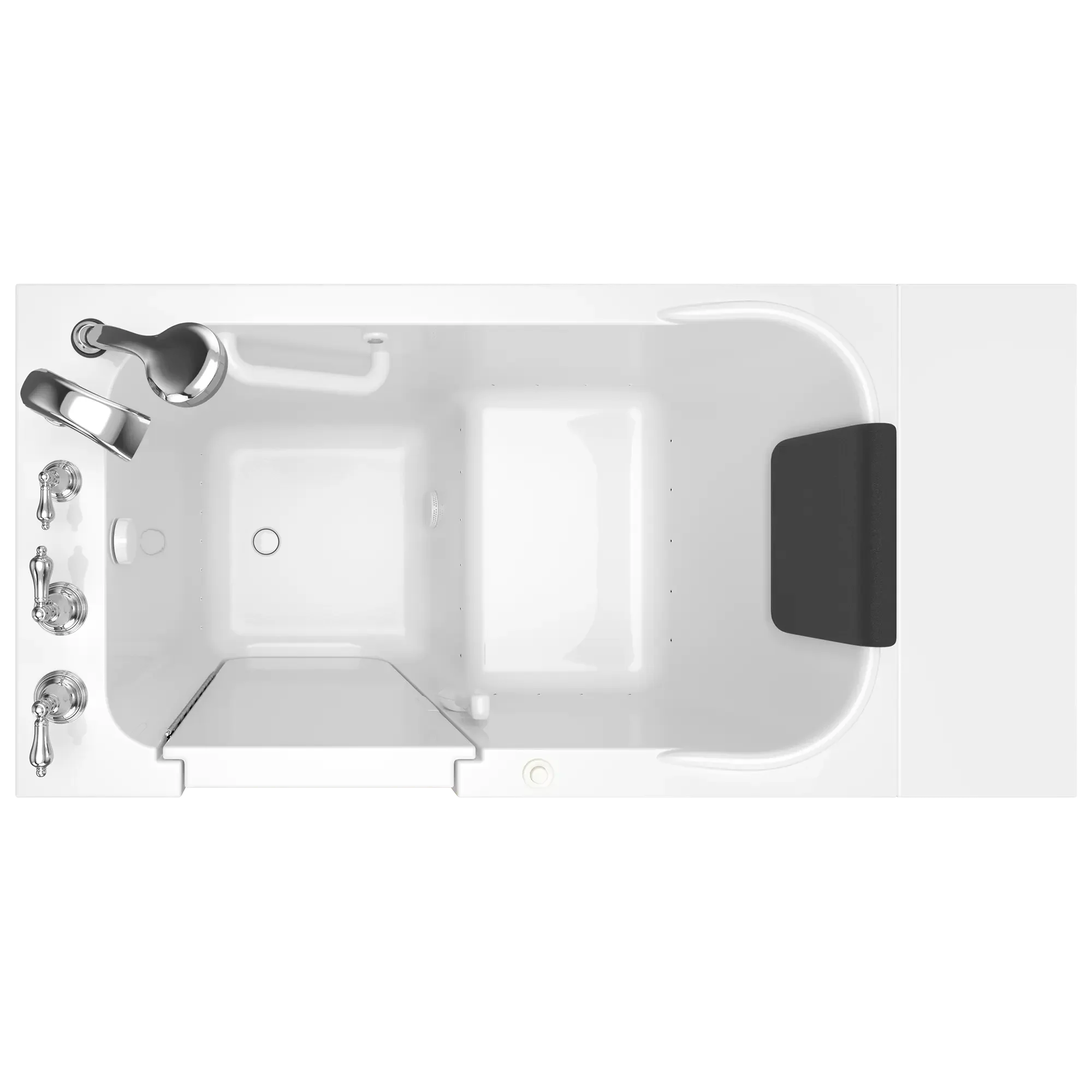 Gelcoat Premium Series 28 x 48-Inch Walk-in Tub With Air Spa System - Left-Hand Drain With Faucet - Image 16