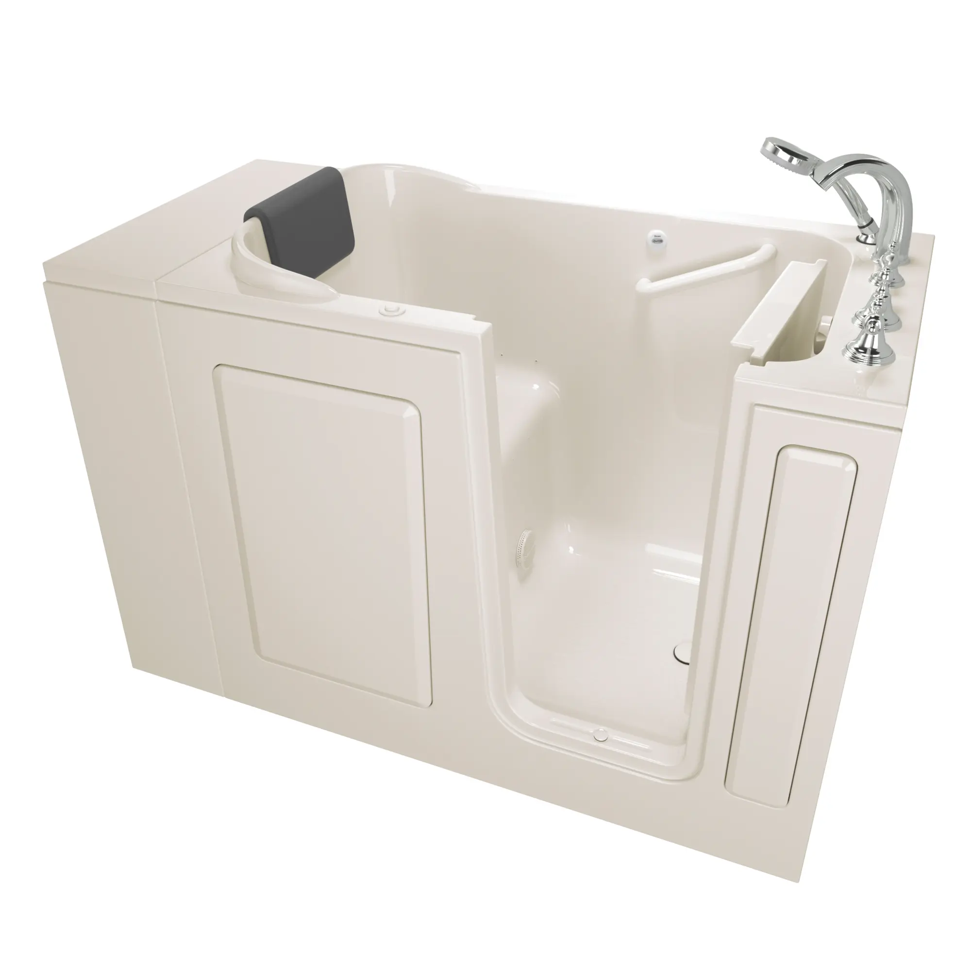Gelcoat Premium Series 28 x 48-Inch Walk-in Tub With Air Spa System - Right-Hand Drain With Faucet - Image 8