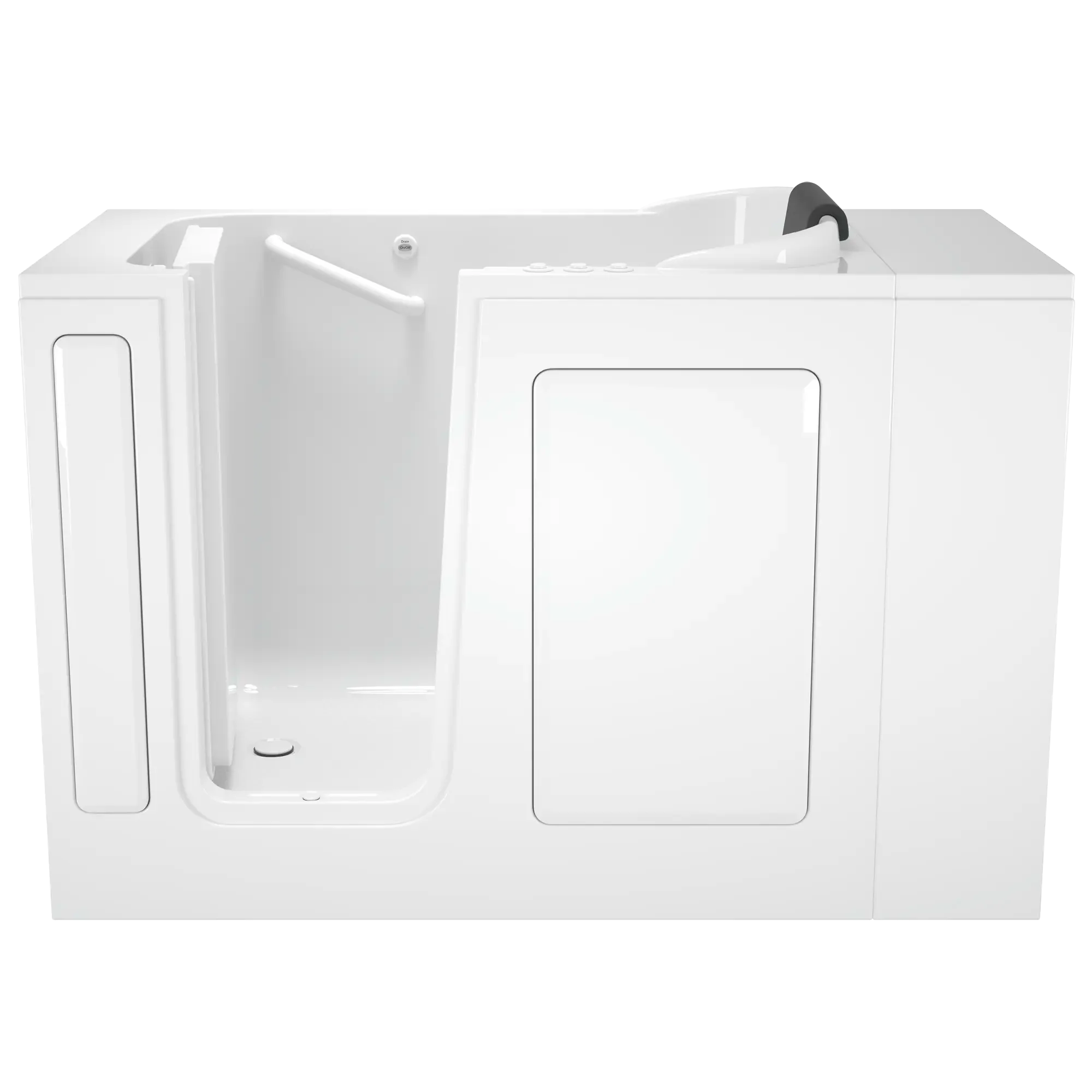Gelcoat Premium Series 28 x 48-Inch Walk-in Tub With Combination Air Spa and Whirlpool Systems - Left-Hand Drain - Image 8