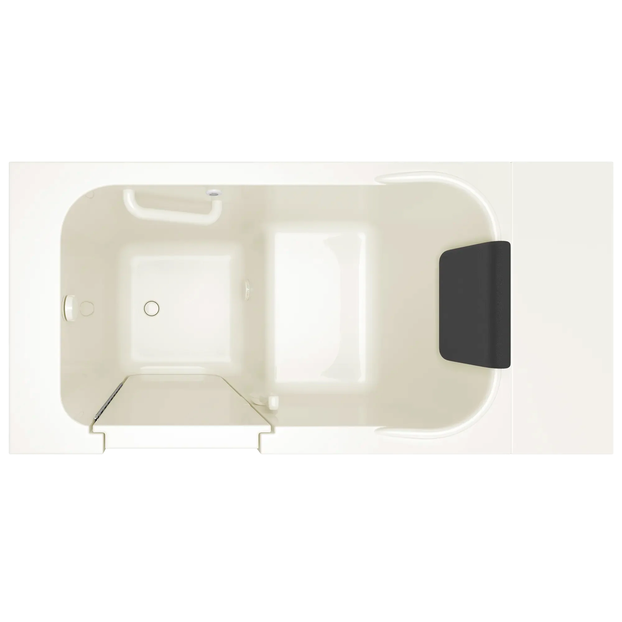 Gelcoat Premium Series 28 x 48-Inch Walk-in Tub With Soaker System - Left-Hand Drain - Image 3