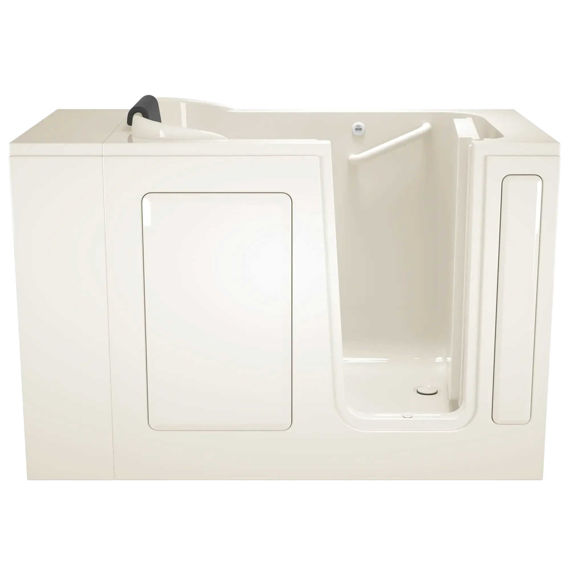 Gelcoat Premium Series 28 x 48-Inch Walk-in Tub With Soaker System - Right-Hand Drain - Image 8