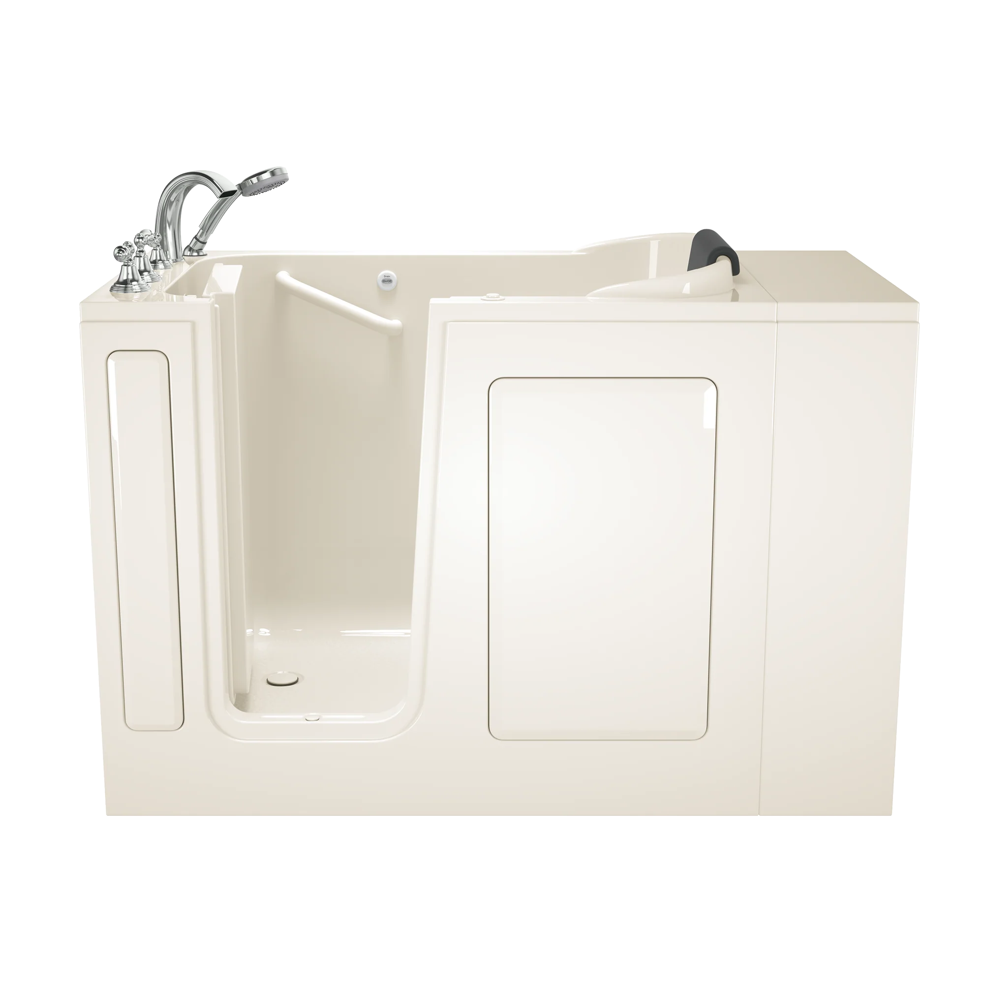 Gelcoat Premium Series 28 x 48-Inch Walk-in Tub With Whirlpool System - Left-Hand Drain With Faucet - Image 12