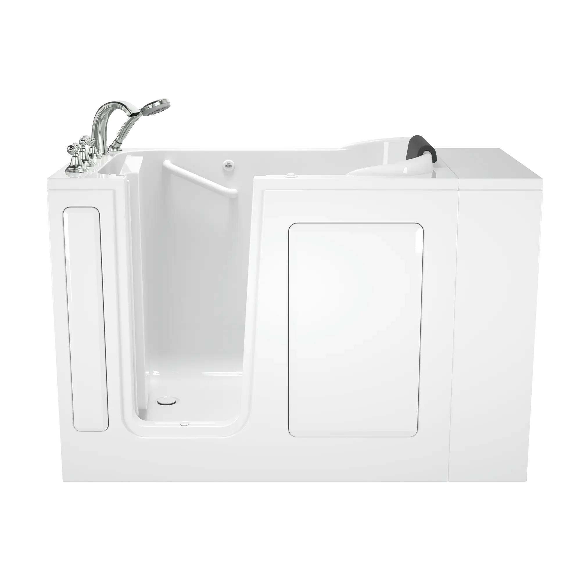 Gelcoat Premium Series 28 x 48-Inch Walk-in Tub With Whirlpool System - Left-Hand Drain With Faucet - Image 13