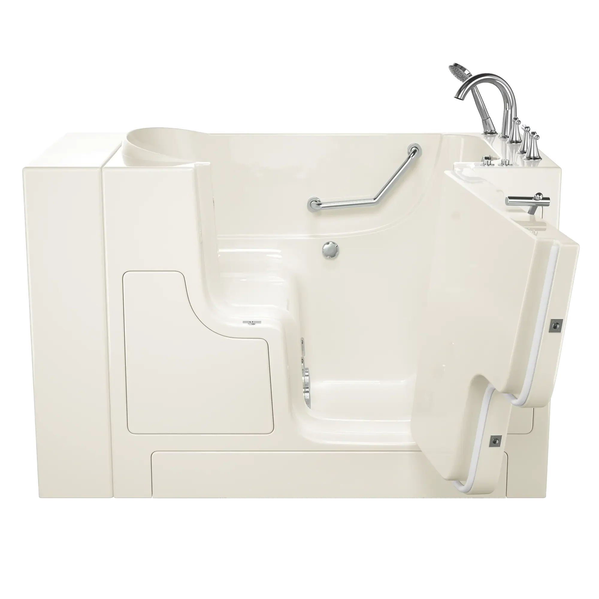 Gelcoat Premium Series 30 in. x 52 in. Outward Opening Door Walk-In Bathtub with Whirlpool system - Image 8