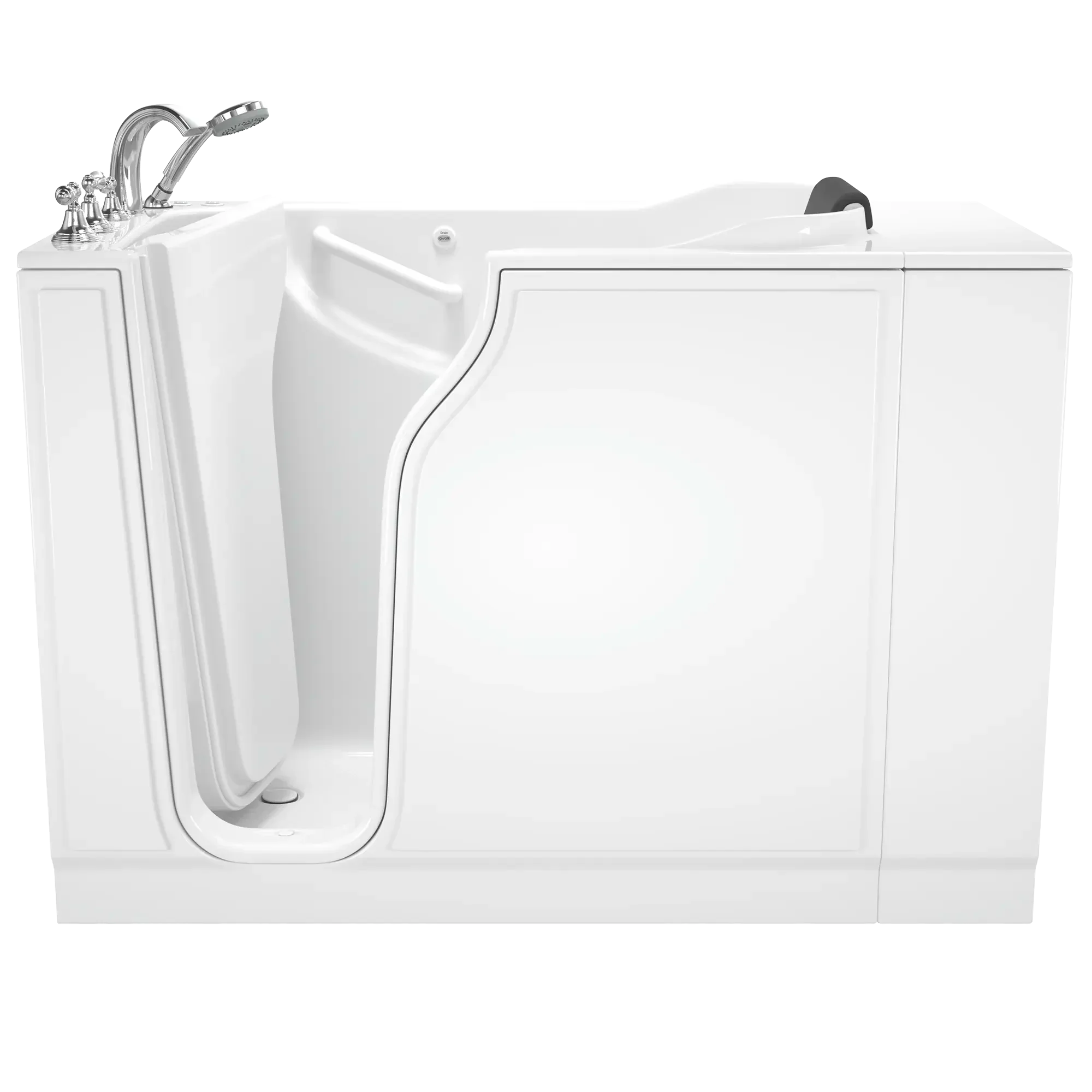 Gelcoat Premium Series 30 x 52 -Inch Walk-in Tub With Combination Air Spa and Whirlpool Systems - Left-Hand Drain With Faucet - Image 14