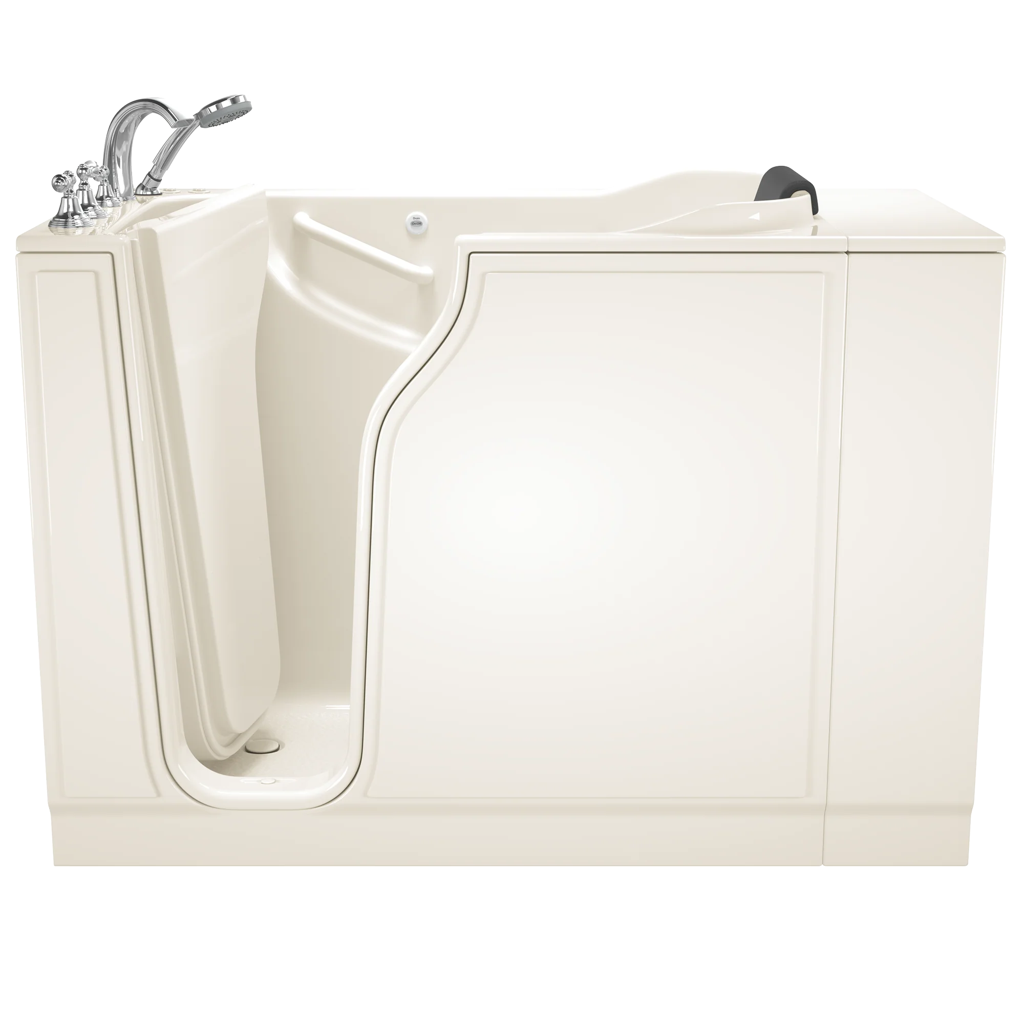 Gelcoat Premium Series 30 x 52 -Inch Walk-in Tub With Combination Air Spa and Whirlpool Systems - Left-Hand Drain With Faucet - Image 6