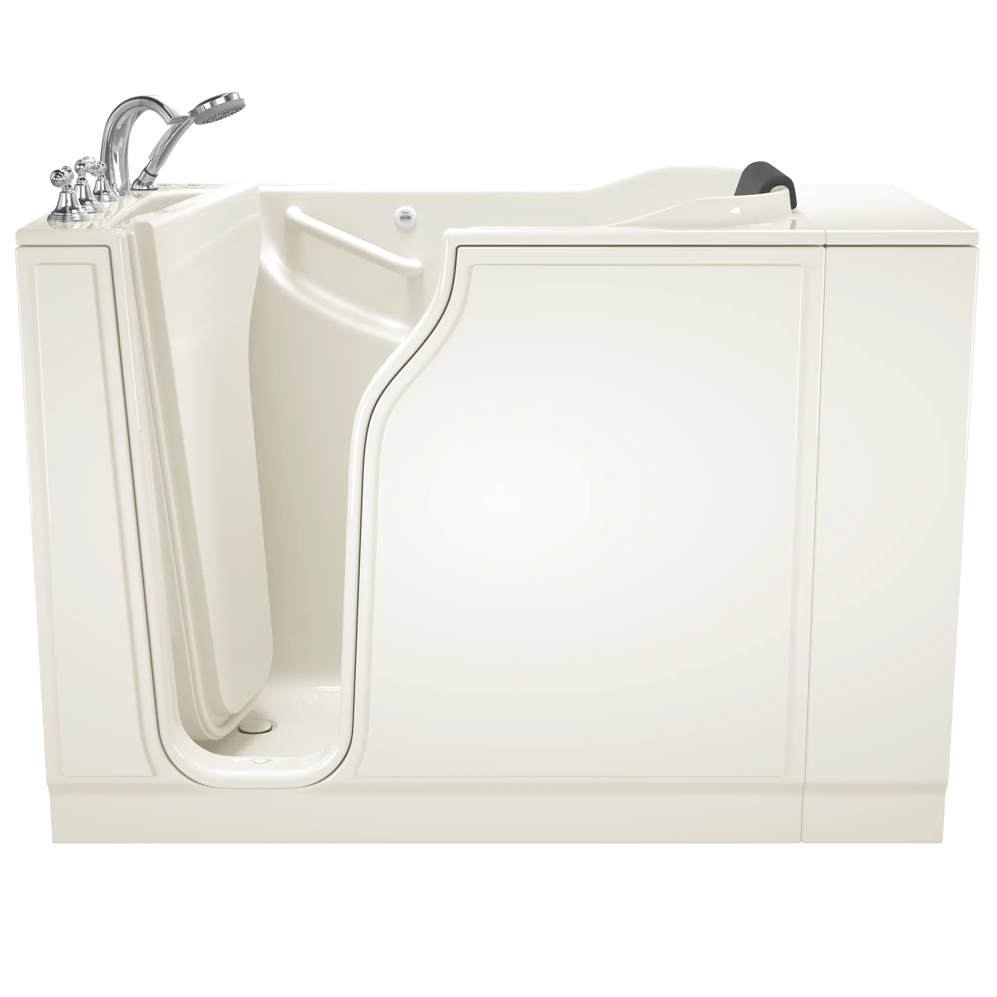 Gelcoat Premium Series 30 x 52 -Inch Walk-in Tub With Combination Air Spa and Whirlpool Systems - Left-Hand Drain With Faucet - Image 7