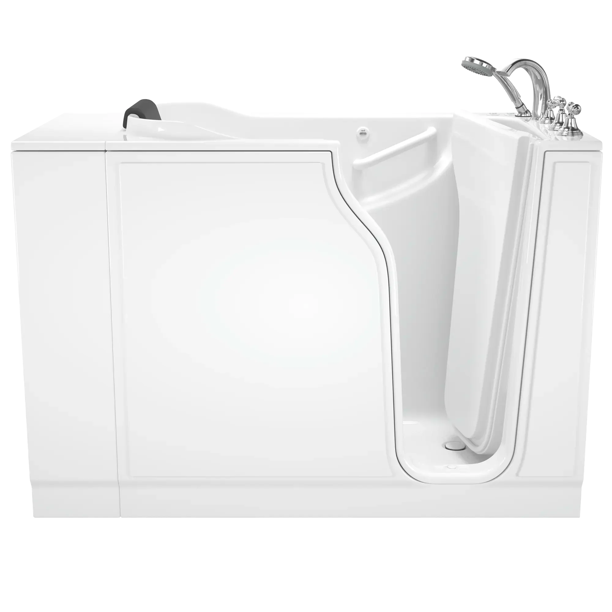 Gelcoat Premium Series 30 x 52 -Inch Walk-in Tub With Combination Air Spa and Whirlpool Systems - Right-Hand Drain With Faucet - Image 13